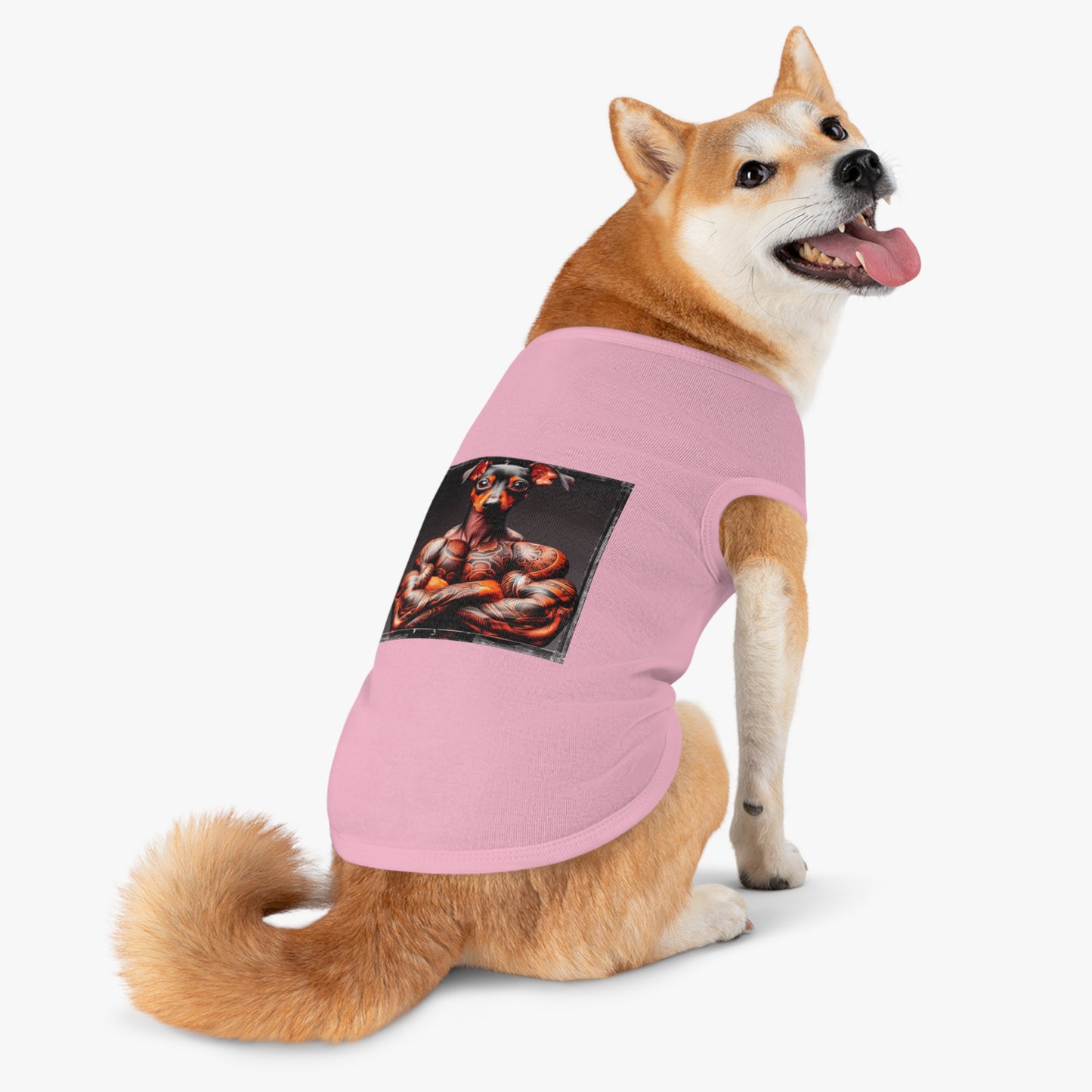 Dog Tank Top - Min Pin Tank Tops Pets Printify