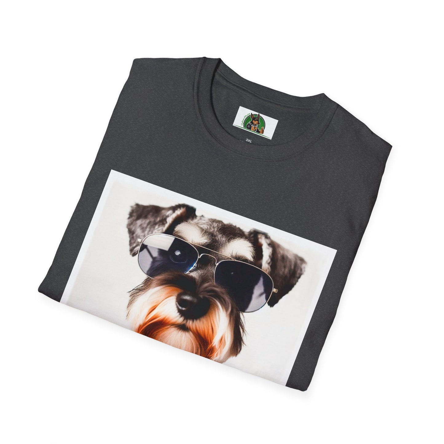 Miniature Schnauzer working man shirt T-Shirt Printify