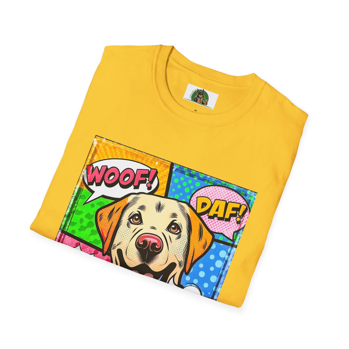 Wacky Labrador Retriever T-Shirt Printify