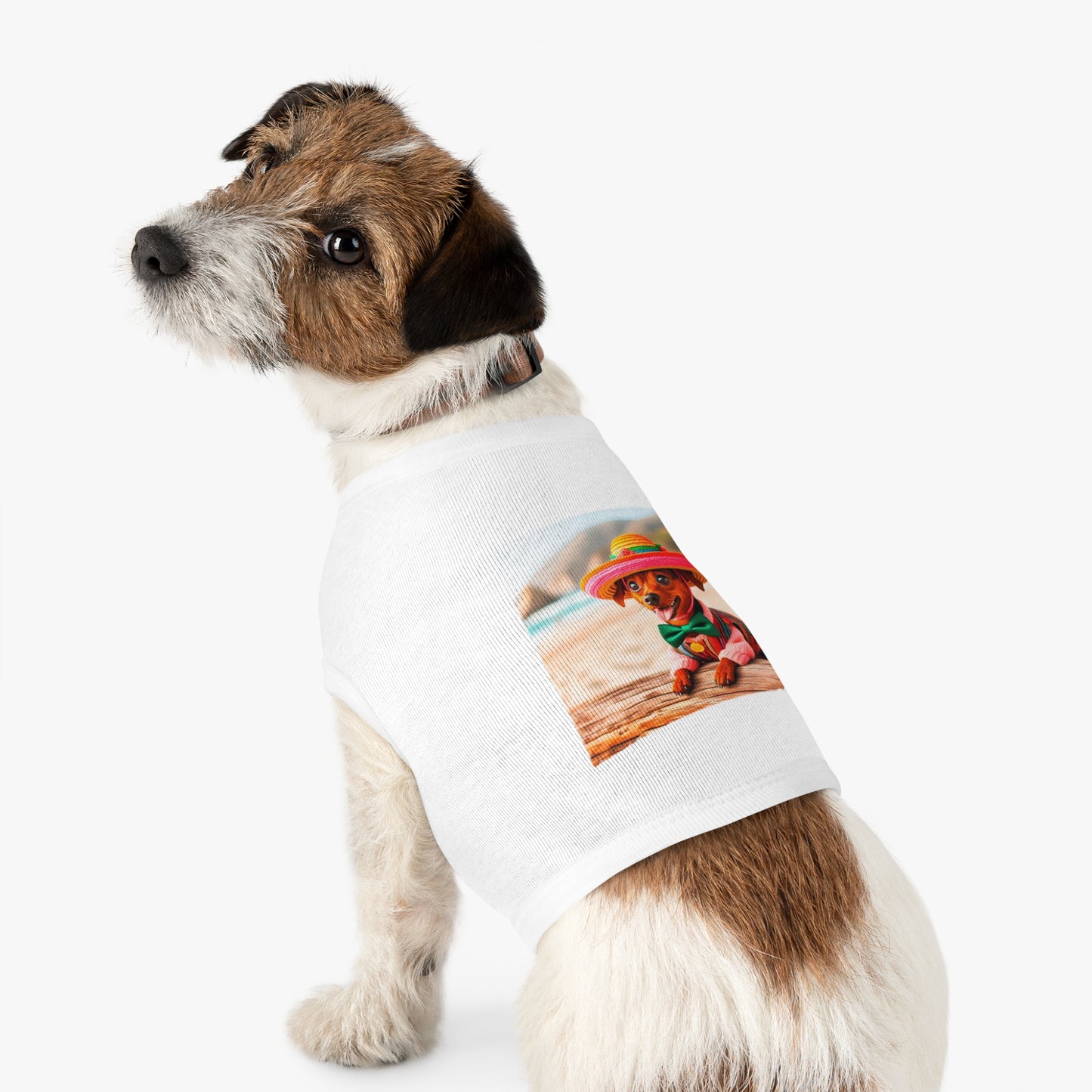 Min Pin Tank Tops cinco de mayo Pets Printify