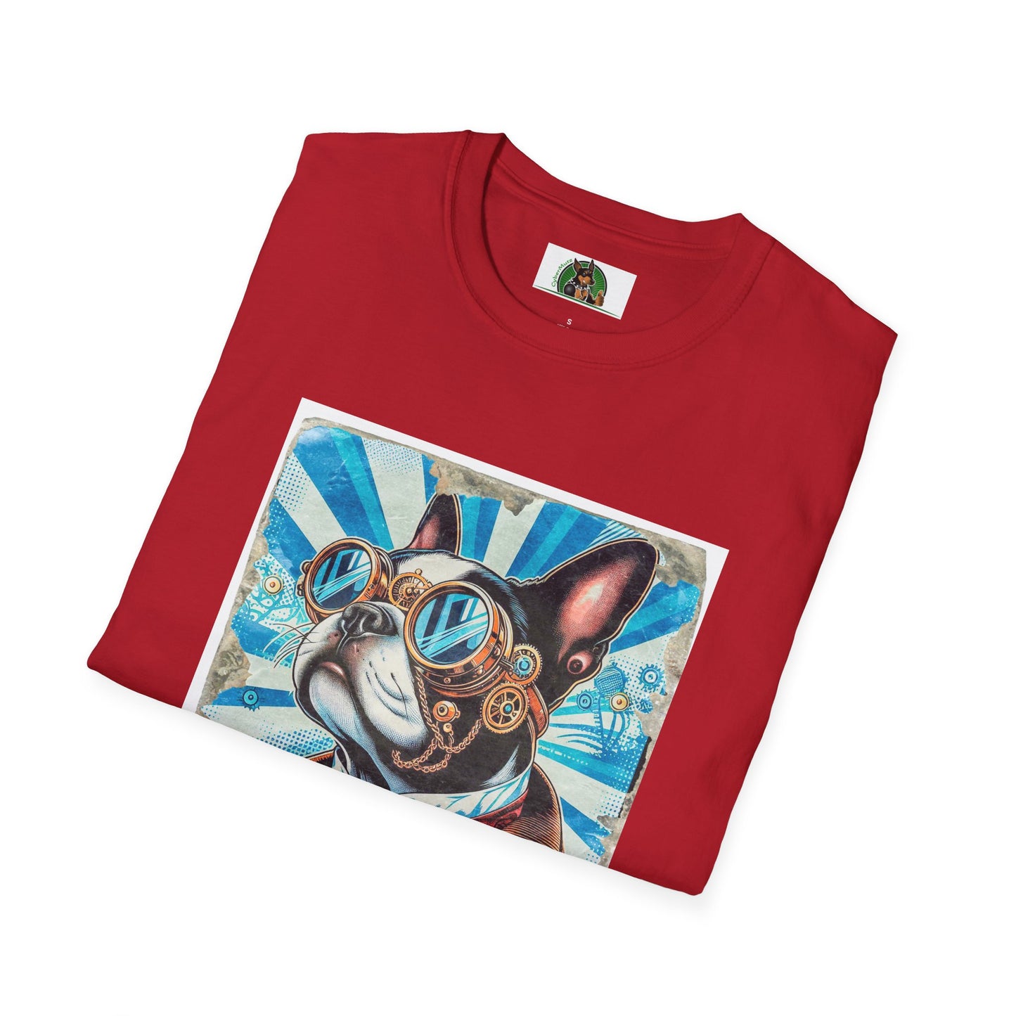 Steampunk Boston Terrier T-Shirt