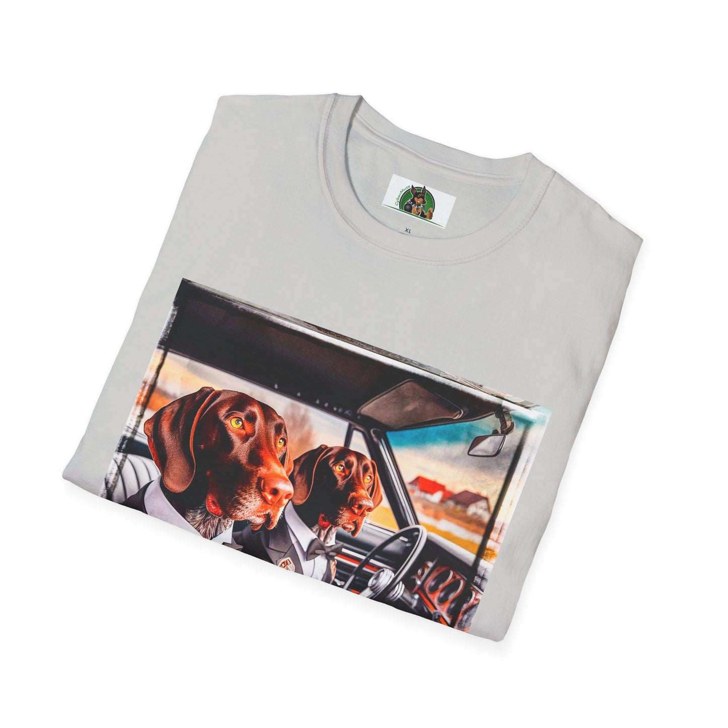 Wacky German Shorthaired Pointer party fun t shirt
