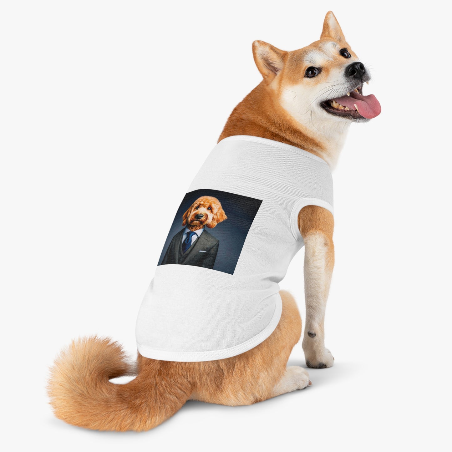 Pet Tank Golden Doodle professional businessman