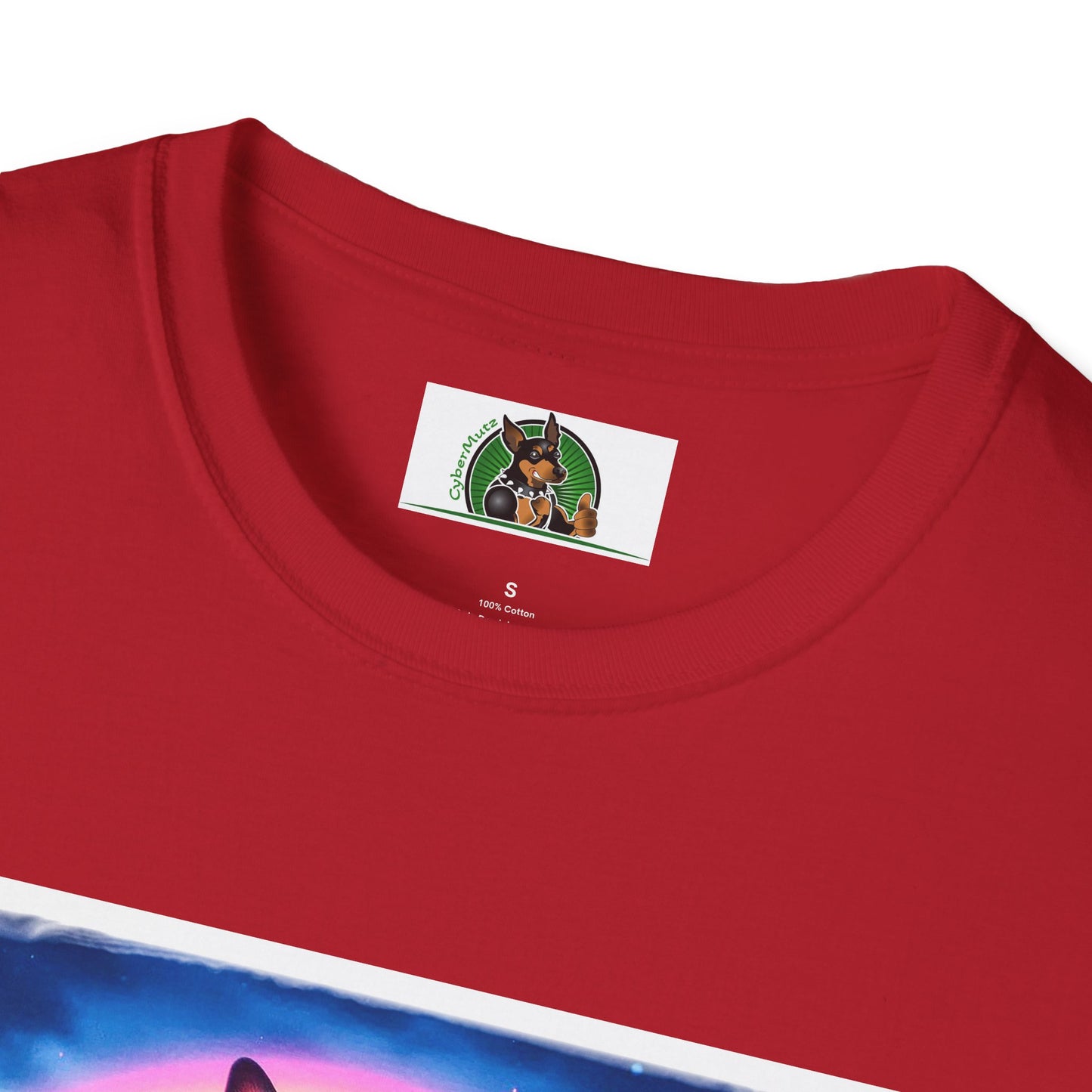 Min Pin T-Shirt rainbow