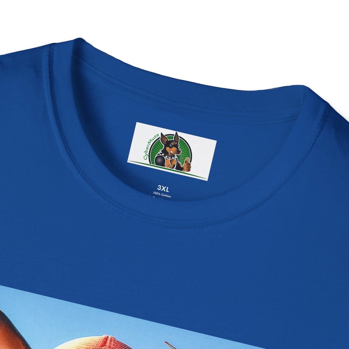 Min Pin T-Shirt tiny surfer T-Shirt Printify