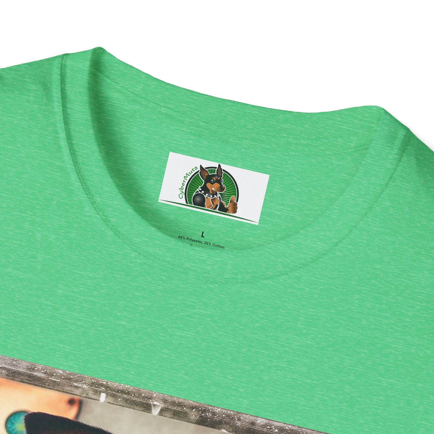 Min Pin T-Shirt hippie girl T-Shirt Printify