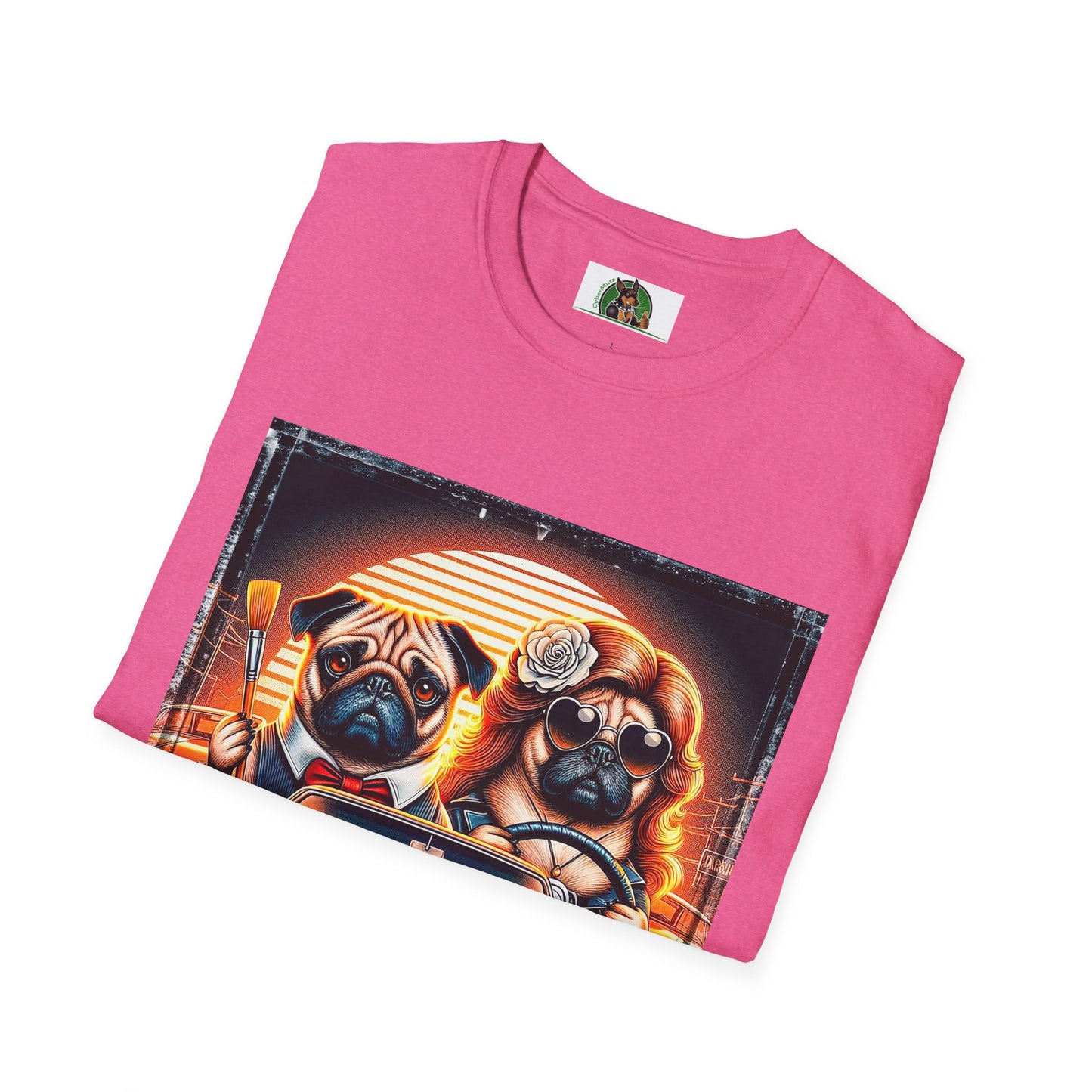 Wacky Pugs T-Shirt Printify