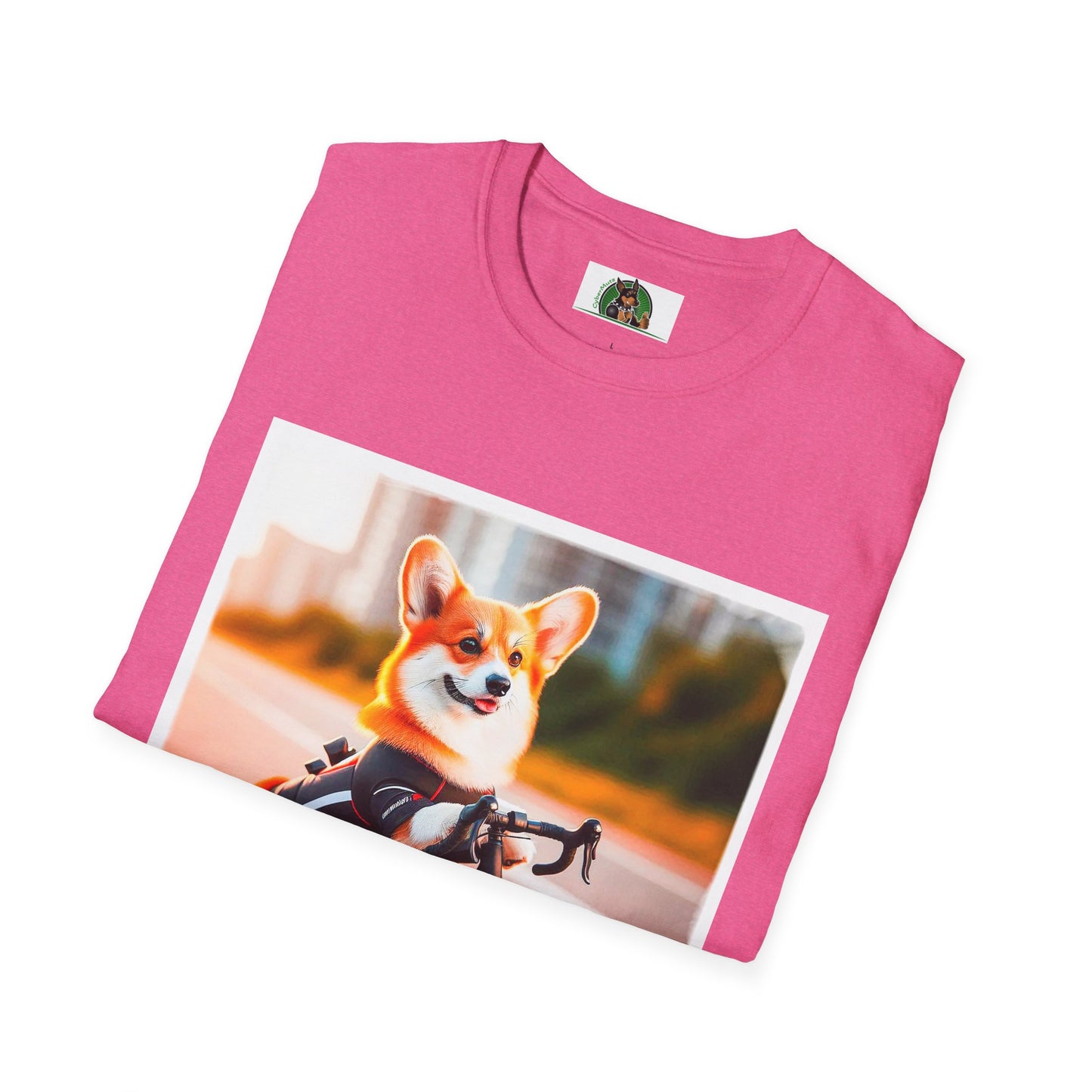 Pembroke Welsh Corgi tiny bike shirt