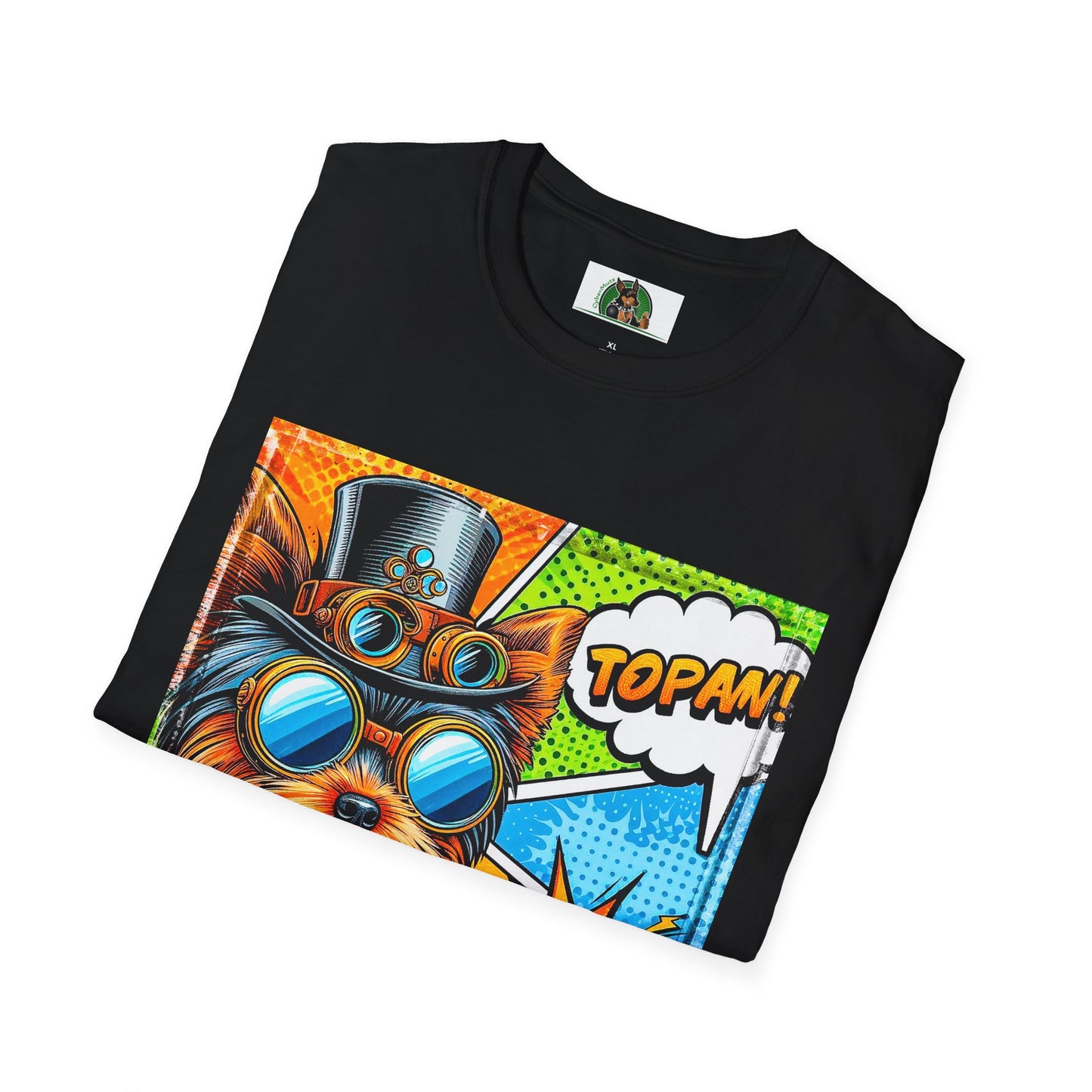 Yorkie pop art shirt T-Shirt Printify