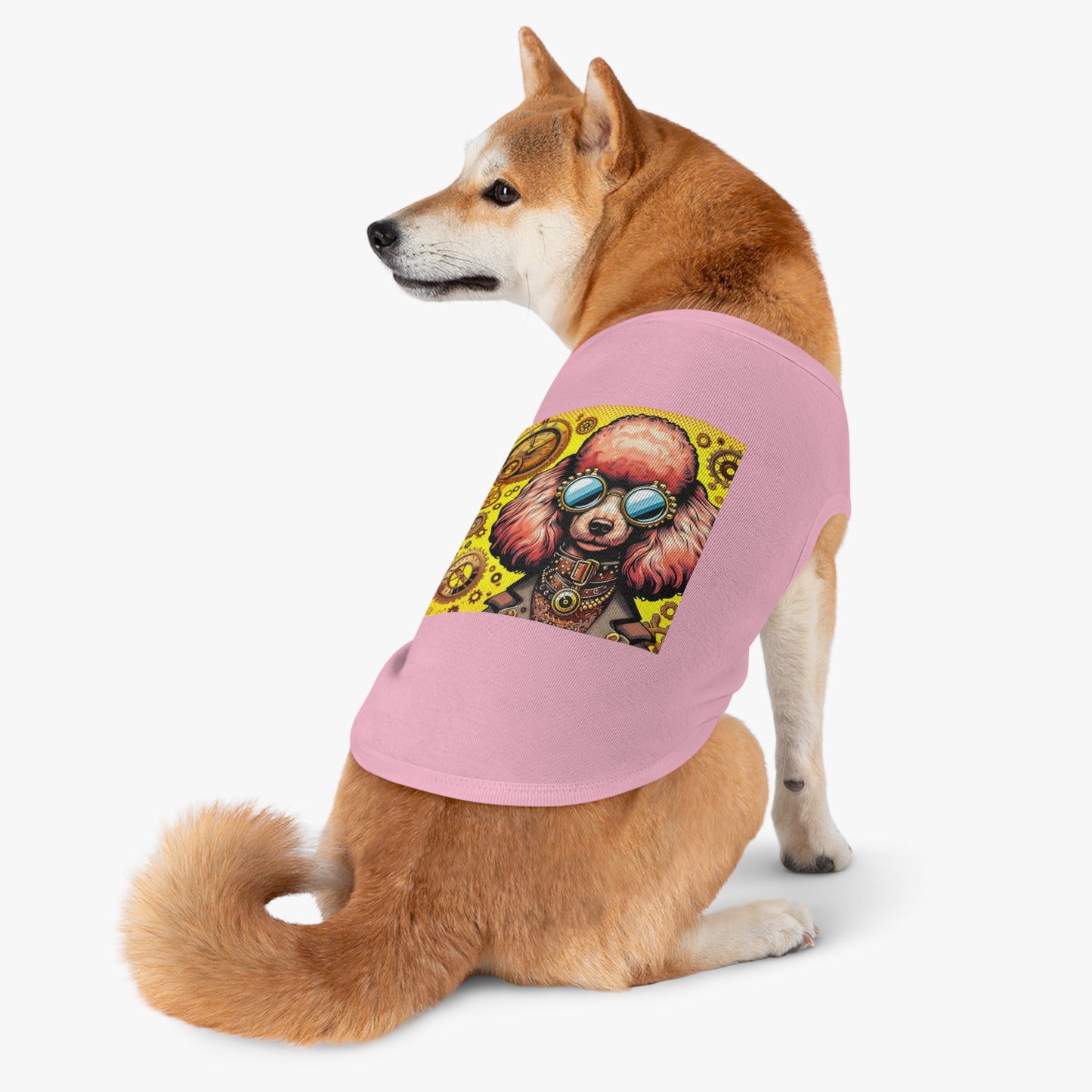 Pet Tank Top Poodle Pets Printify