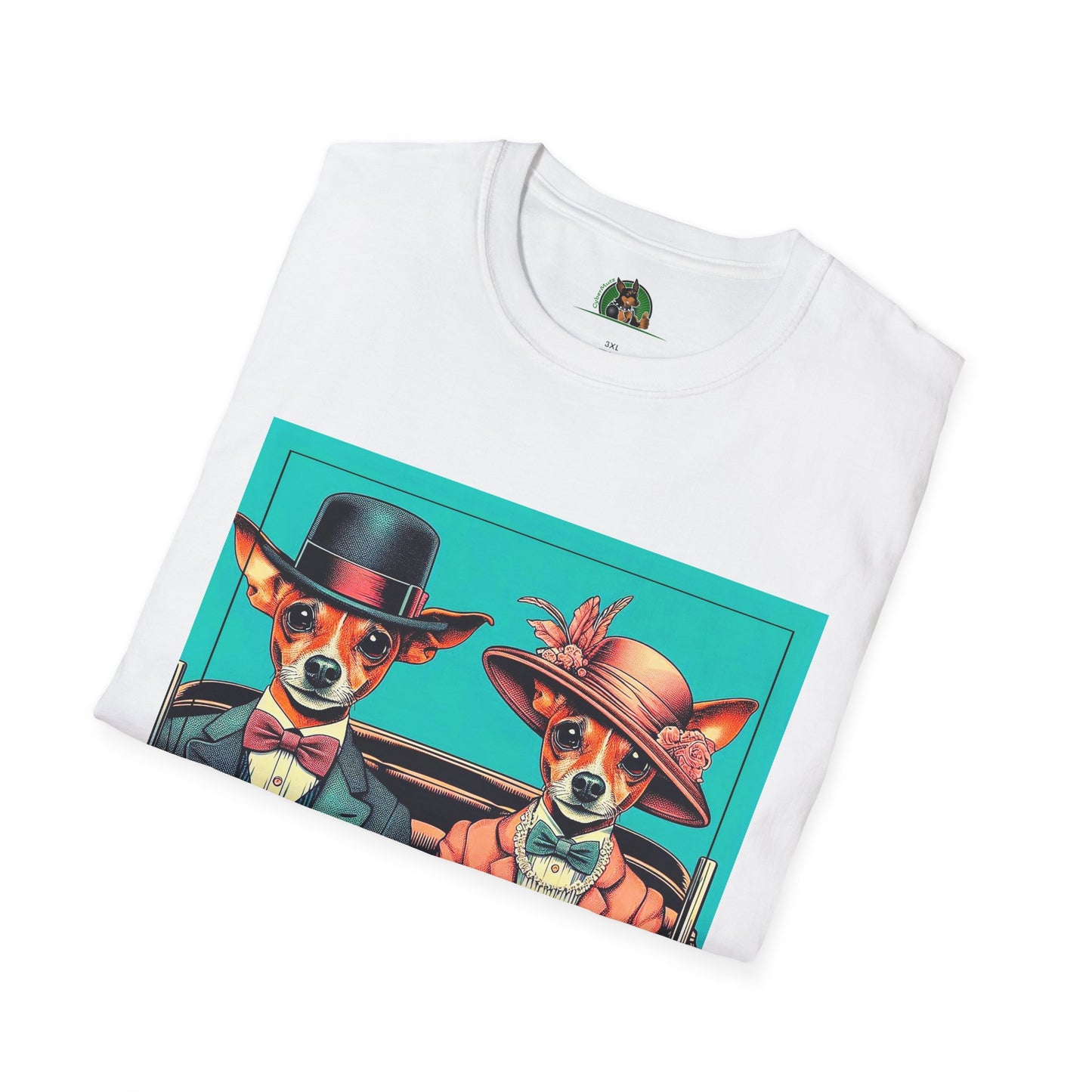 Wacky Min Pin T-Shirt 30s couple T-Shirt Printify