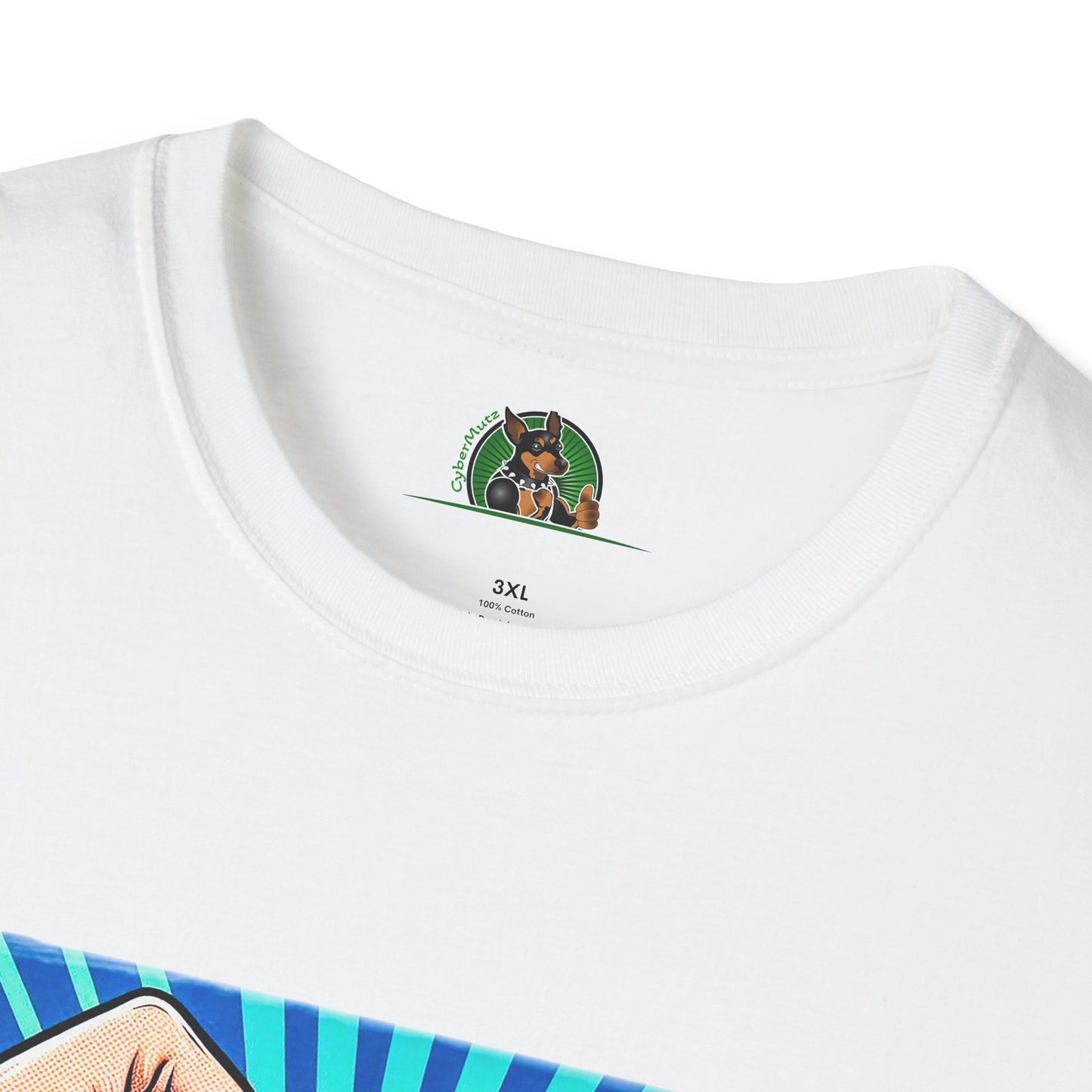 Dalmatian arm flexing t shirt T-Shirt Printify