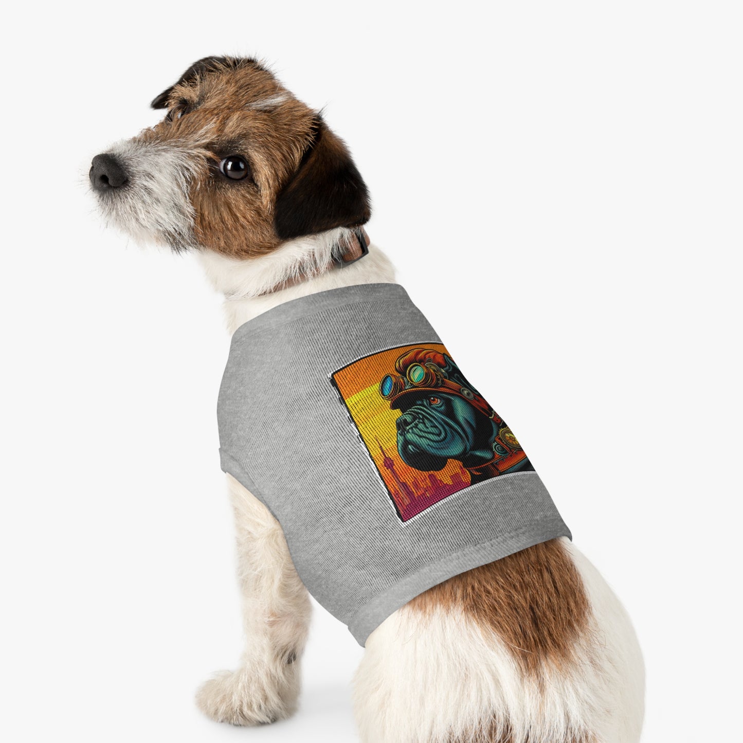 Pet Tank Top Cane Corso Steampunk Pets Printify