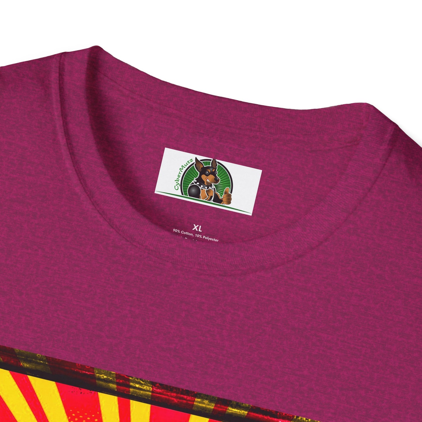Dalmatian colorful surfing t shirt