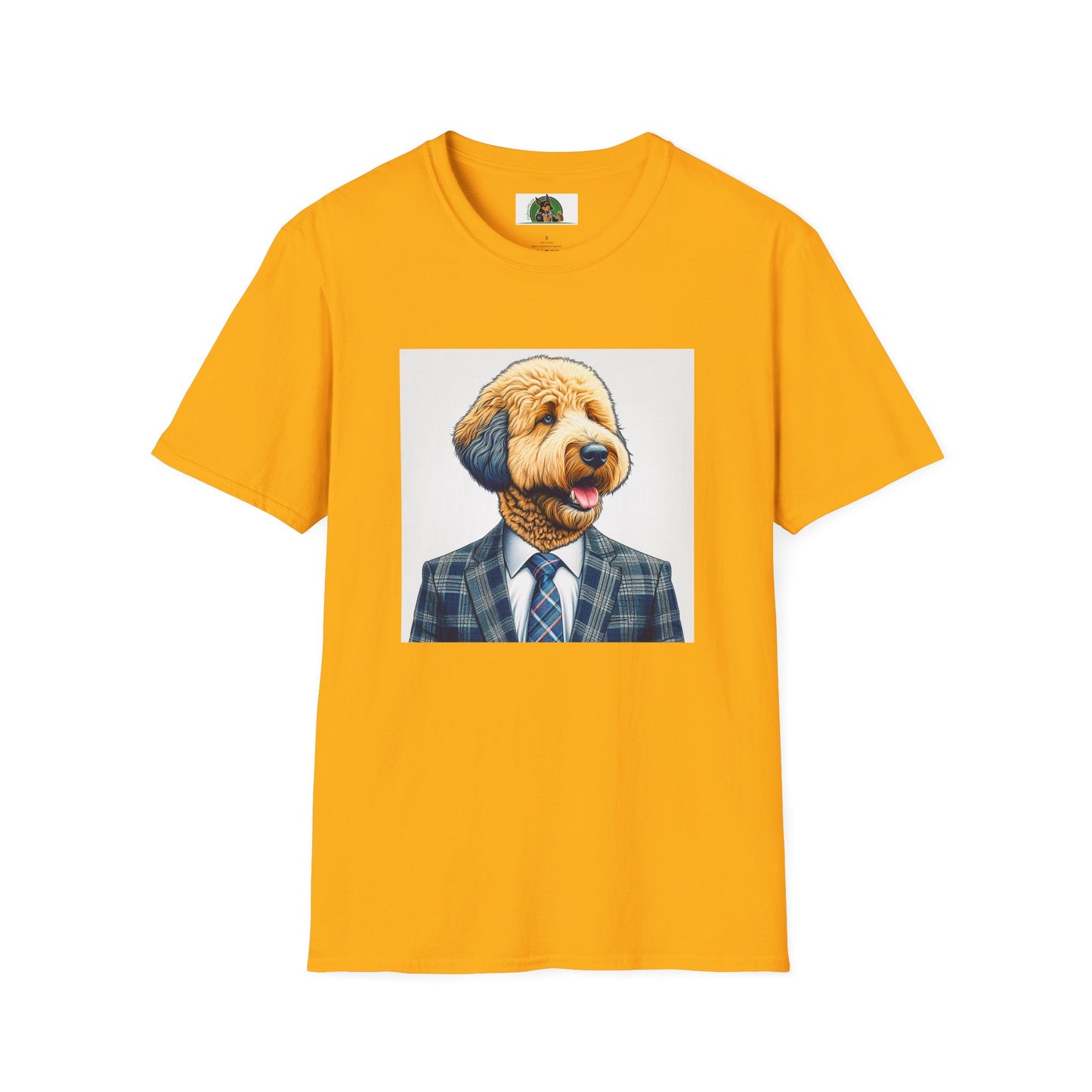 Shepadoodle T-Shirt Printify S Gold