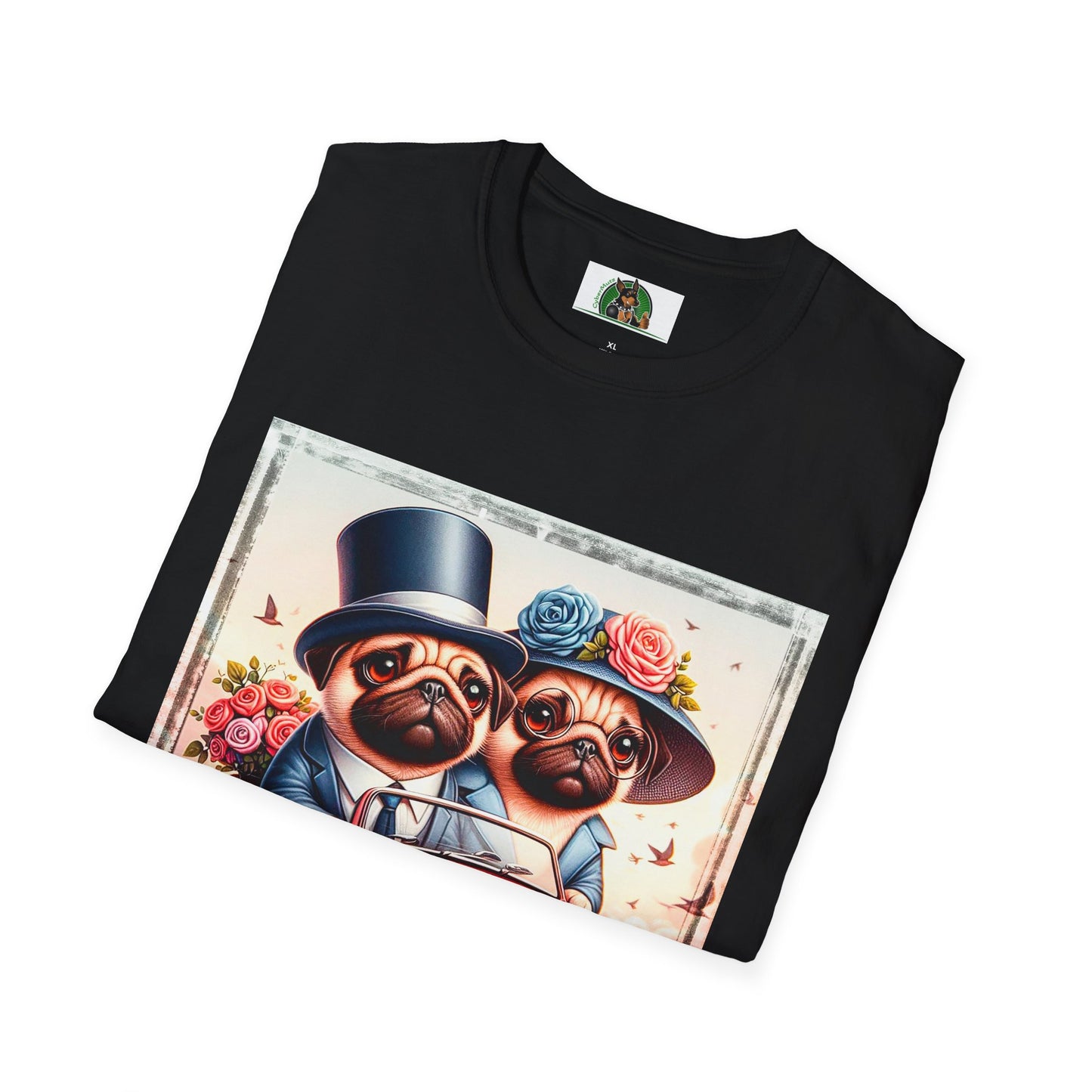 Wacky Pugs T-Shirt Printify
