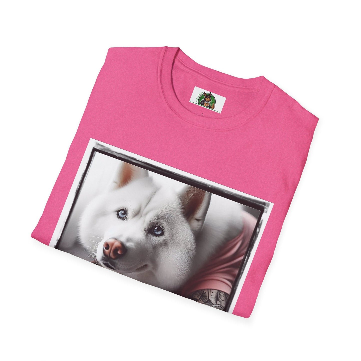Husky tatoo sleeve shirt