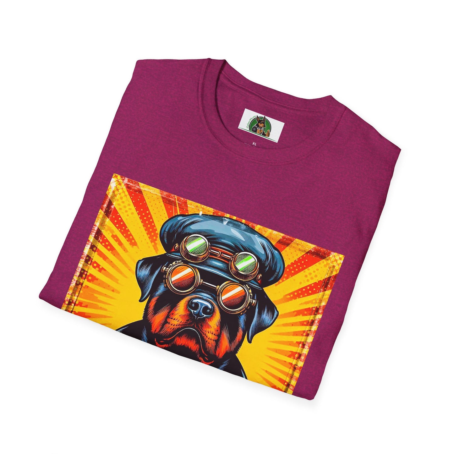Rottweiler cool steam punk shirt