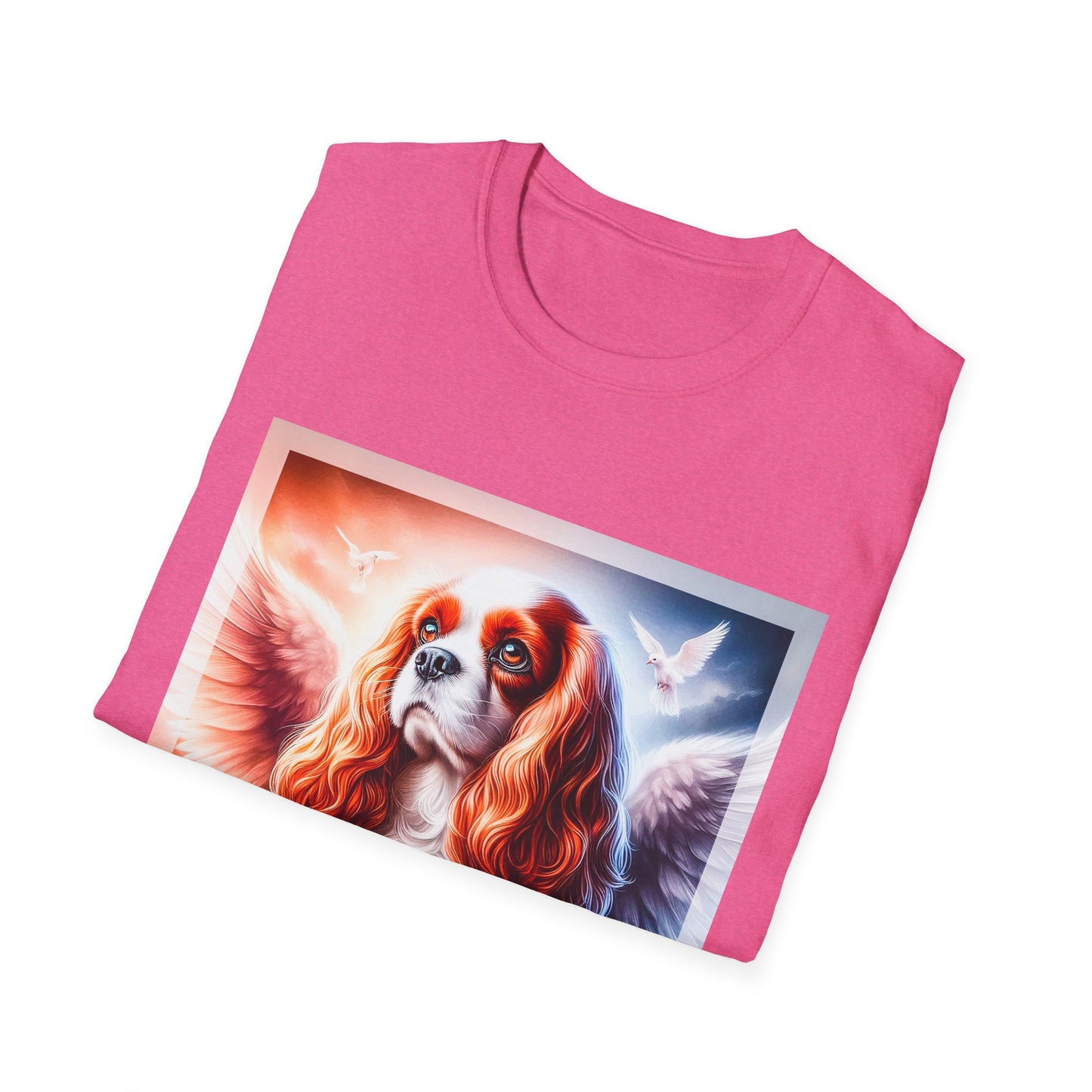 Cavalier King Charles Spaniel Angel Dog TShirt