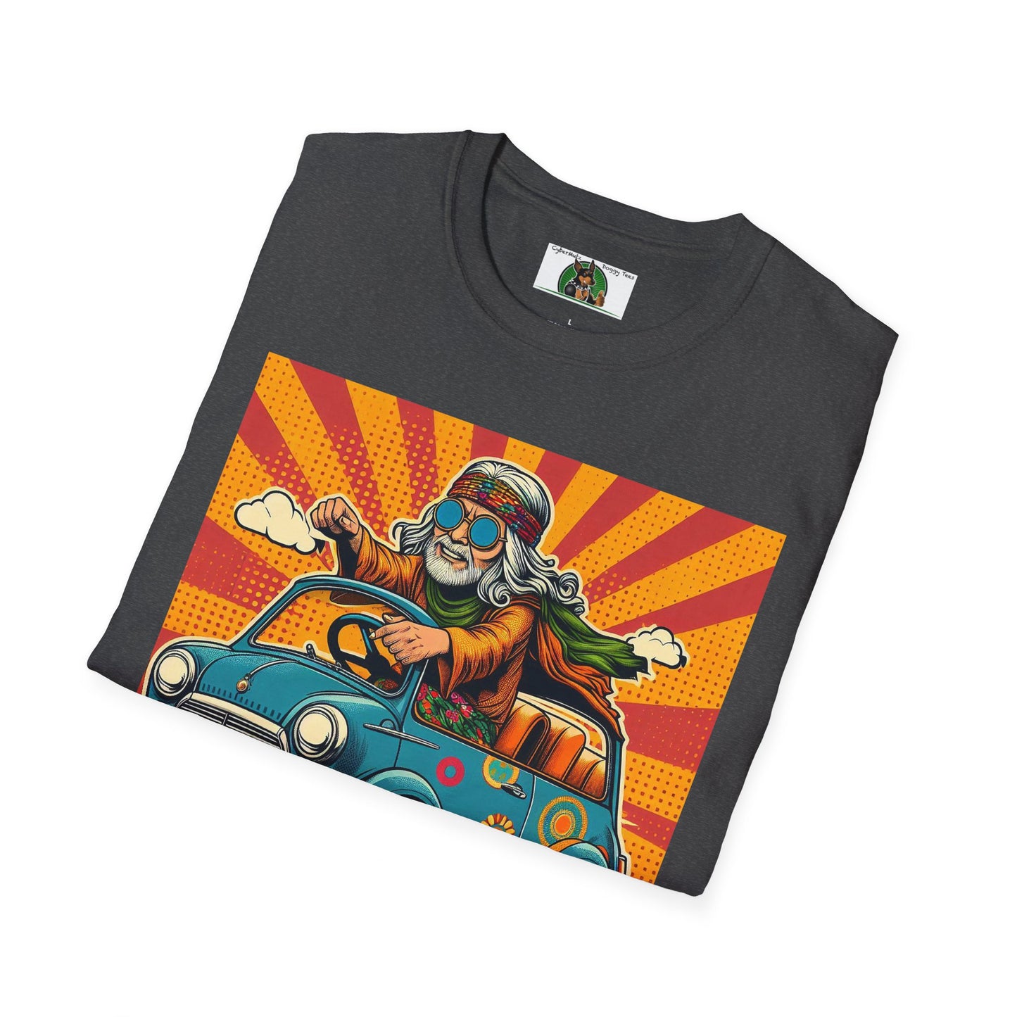 Cool Old Wacky Dude T-Shirt Printify