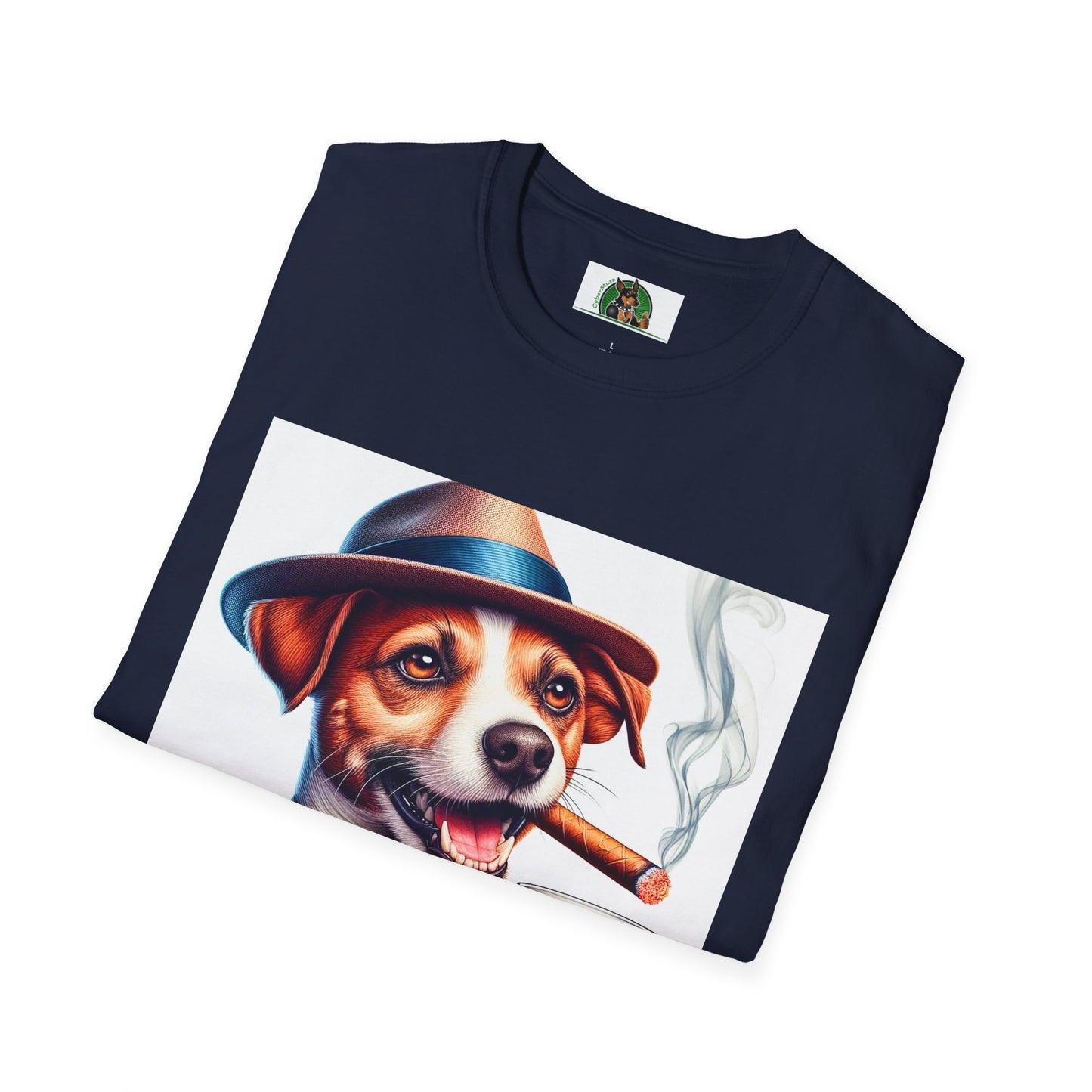 Jack Russell Stogey Whiskey T-Shirt Printify