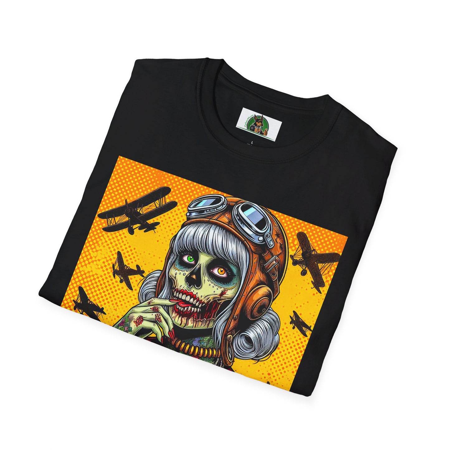 Zombie Girl T-Shirt Printify