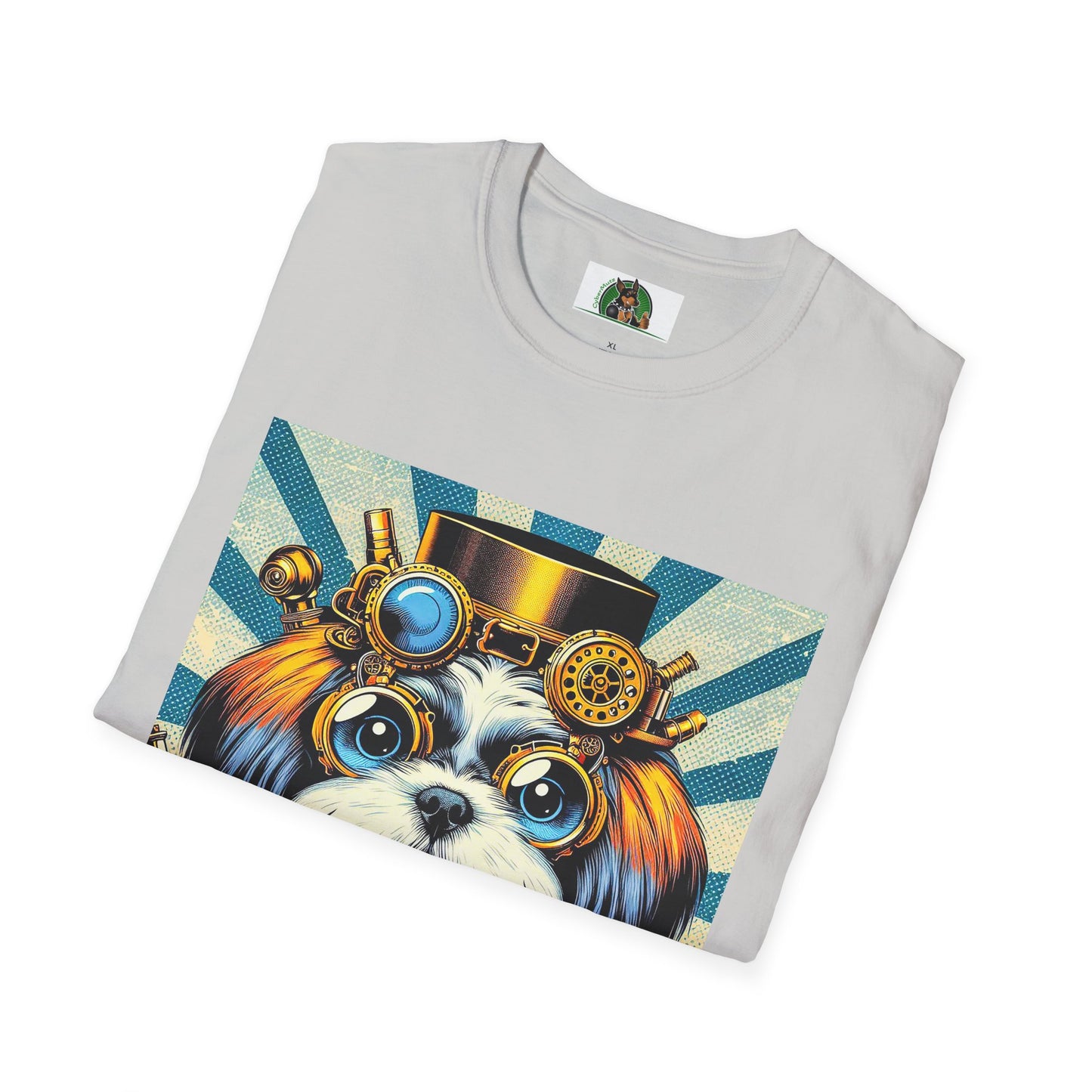 Shih Tzu steam punk shirt