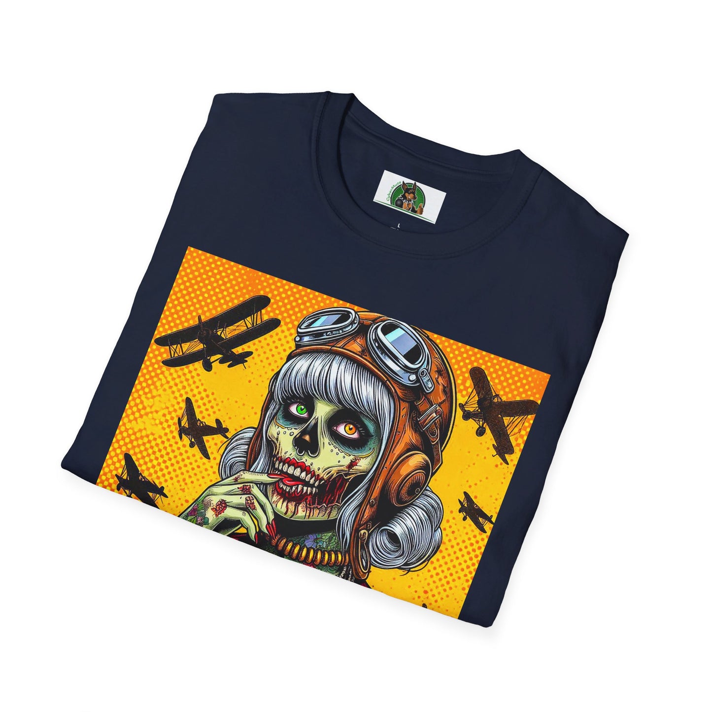 Zombie Girl T-Shirt Printify