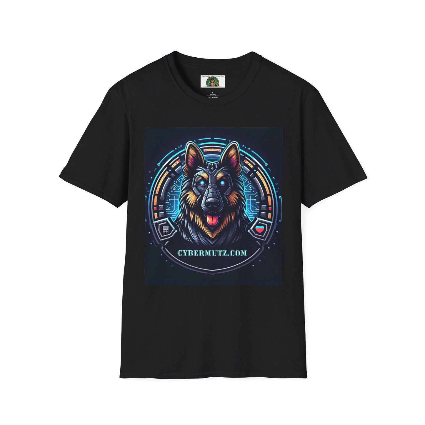 CyberMutz.Com Unisex Softstyle T-Shirt T-Shirt Printify S Black