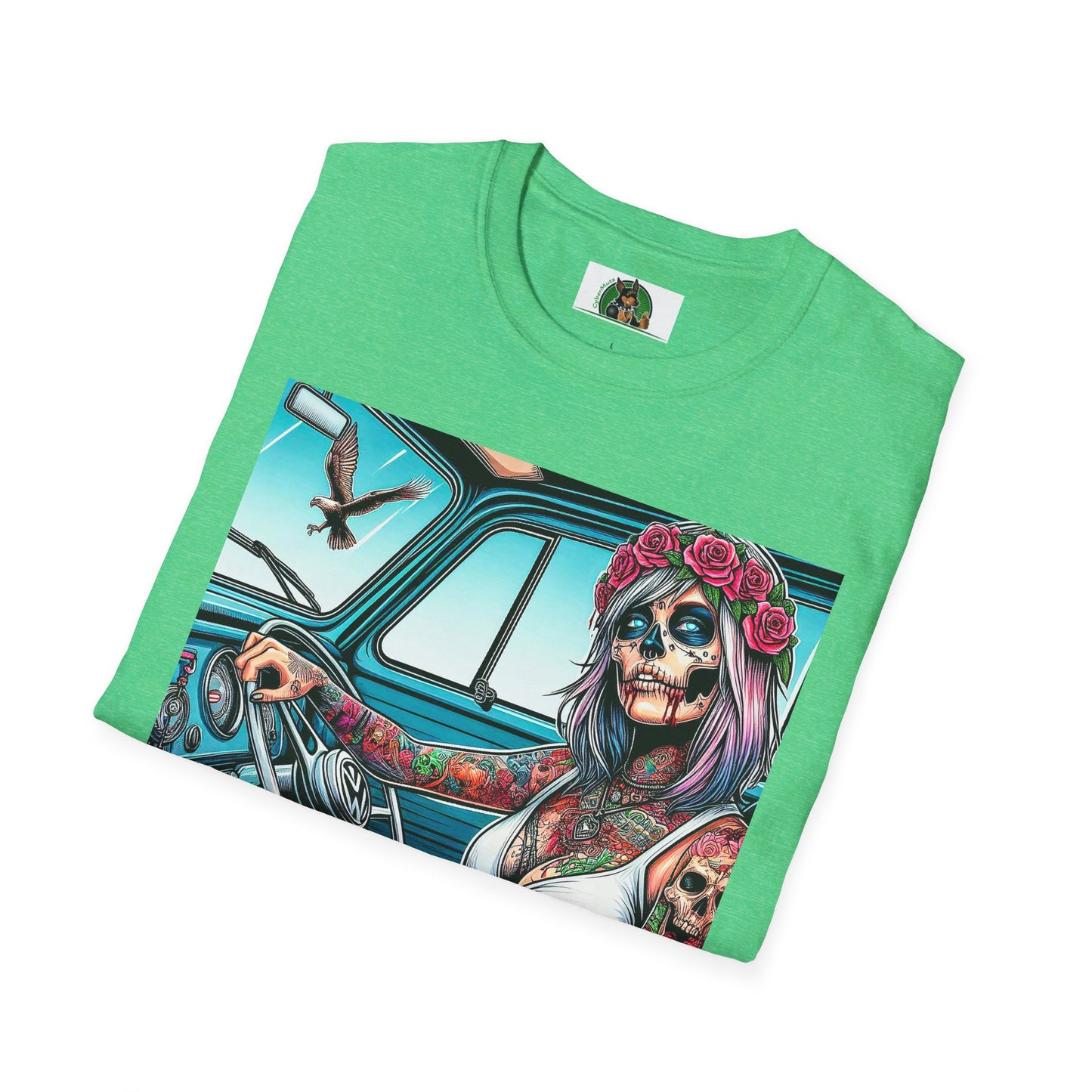 Zombie Girl T-Shirt Printify