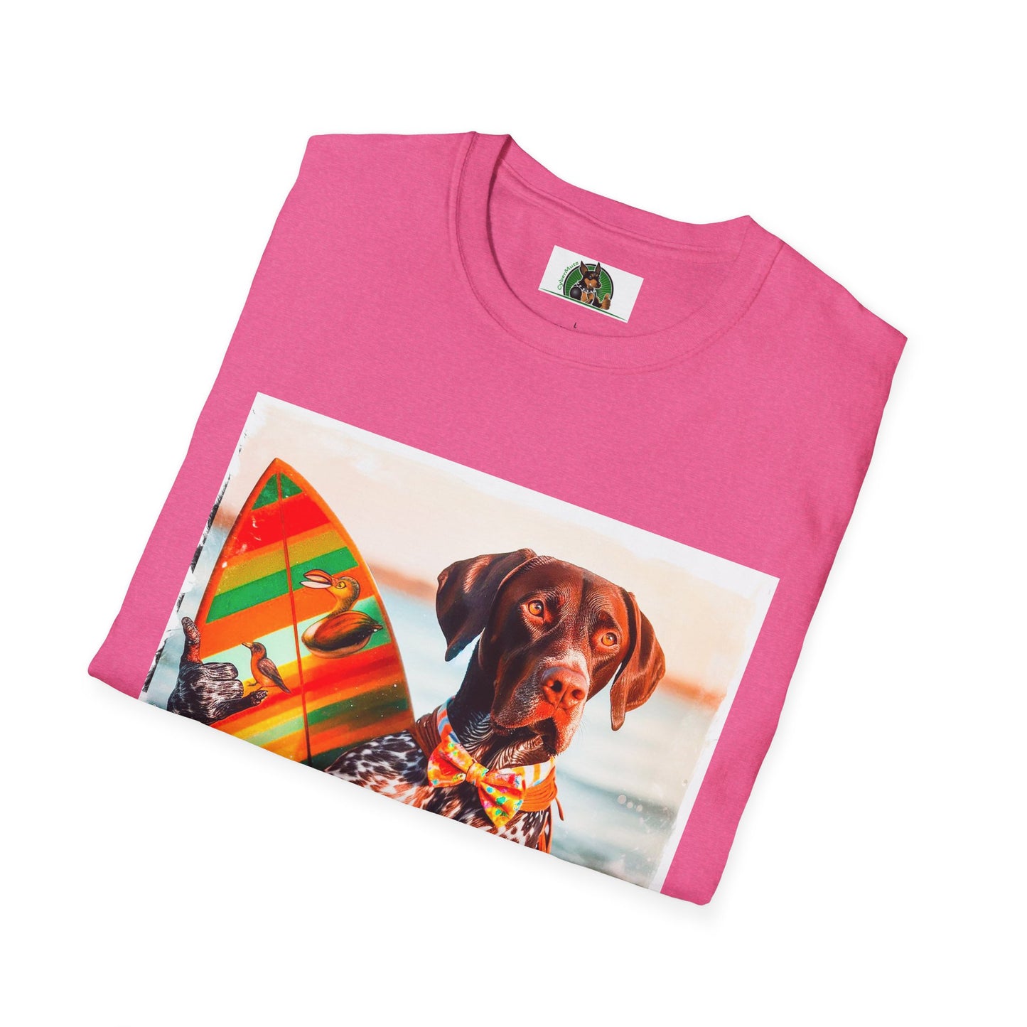German Shorthaired Pointer Hawaiian vacation t shirt