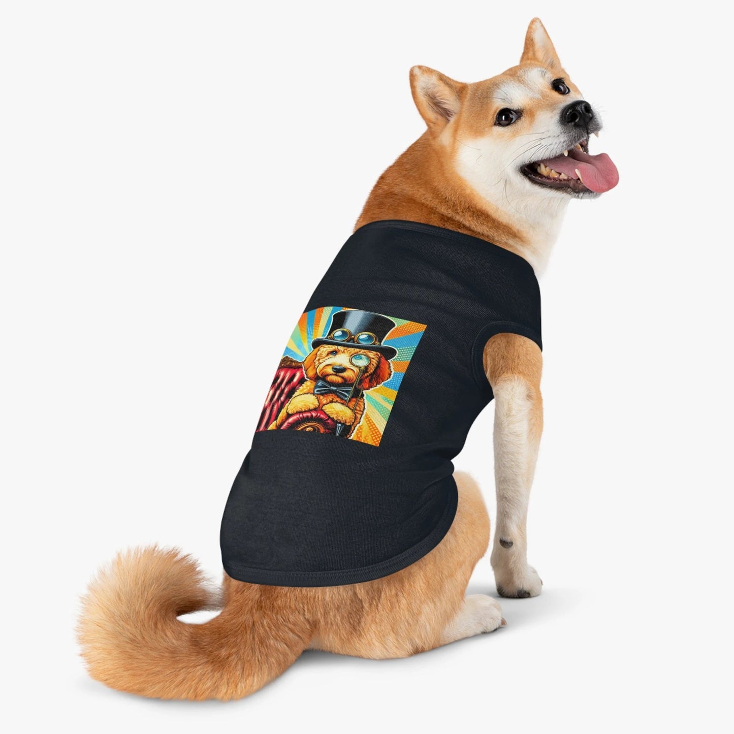 Pet Tank Golden Doodle steampunk shirt by Printify