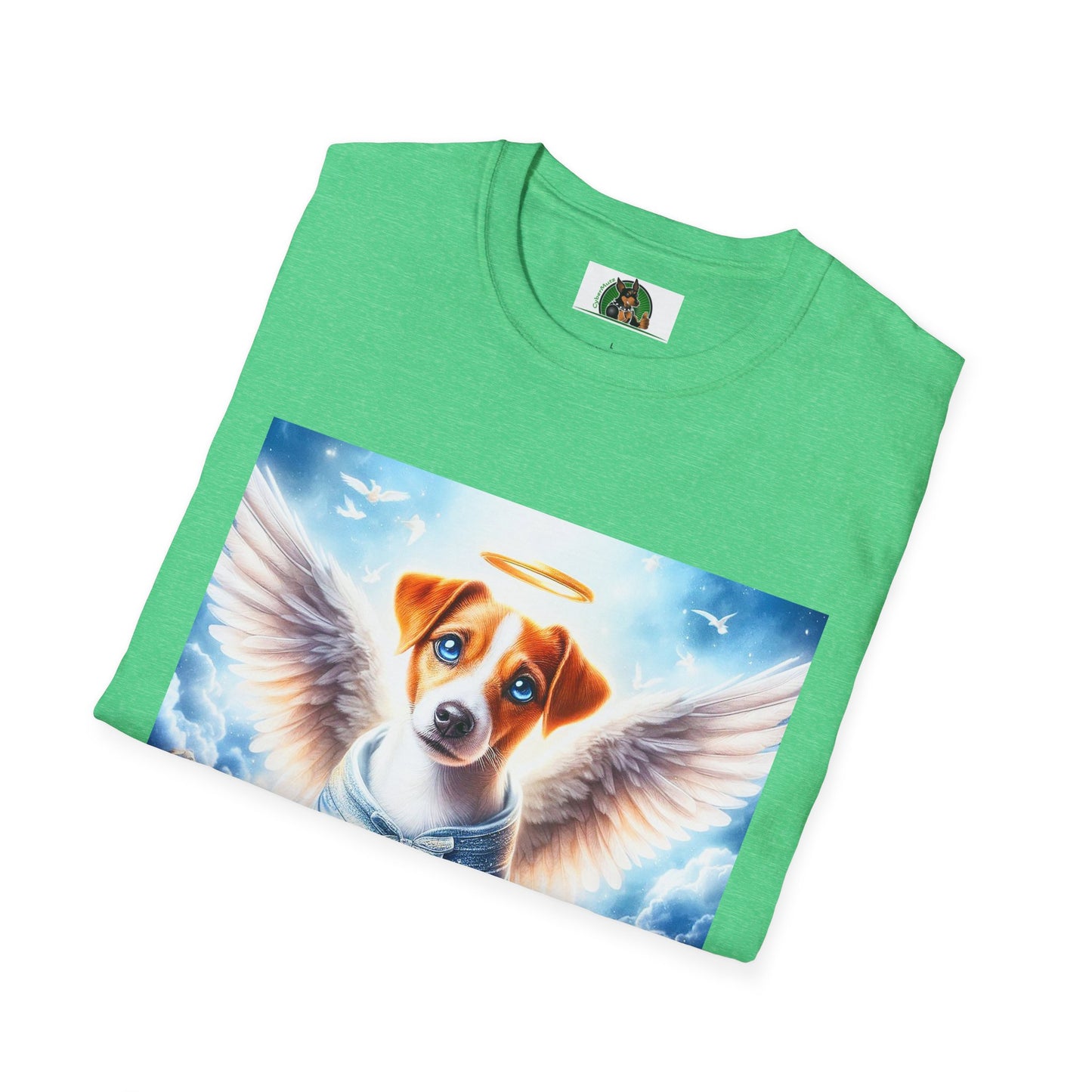 Jack Russell Pajama Puppy Angel T-Shirt Printify