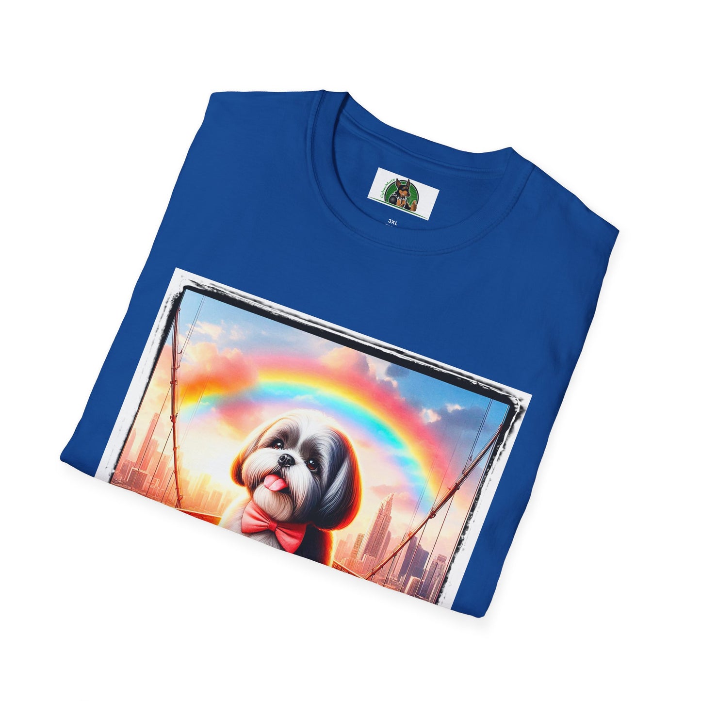 Shih Tzu rainbow shirt T-Shirt Printify