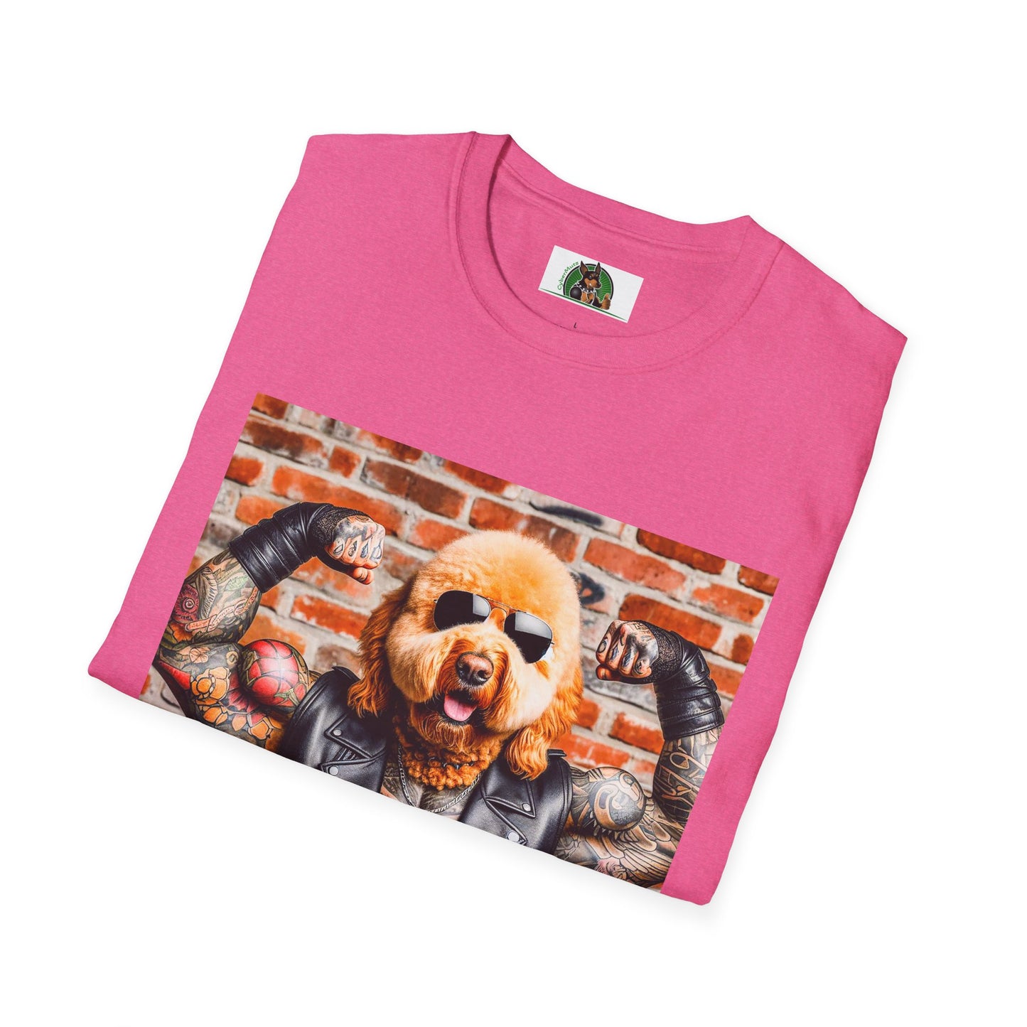 Golden Doodle tough dude shirt
