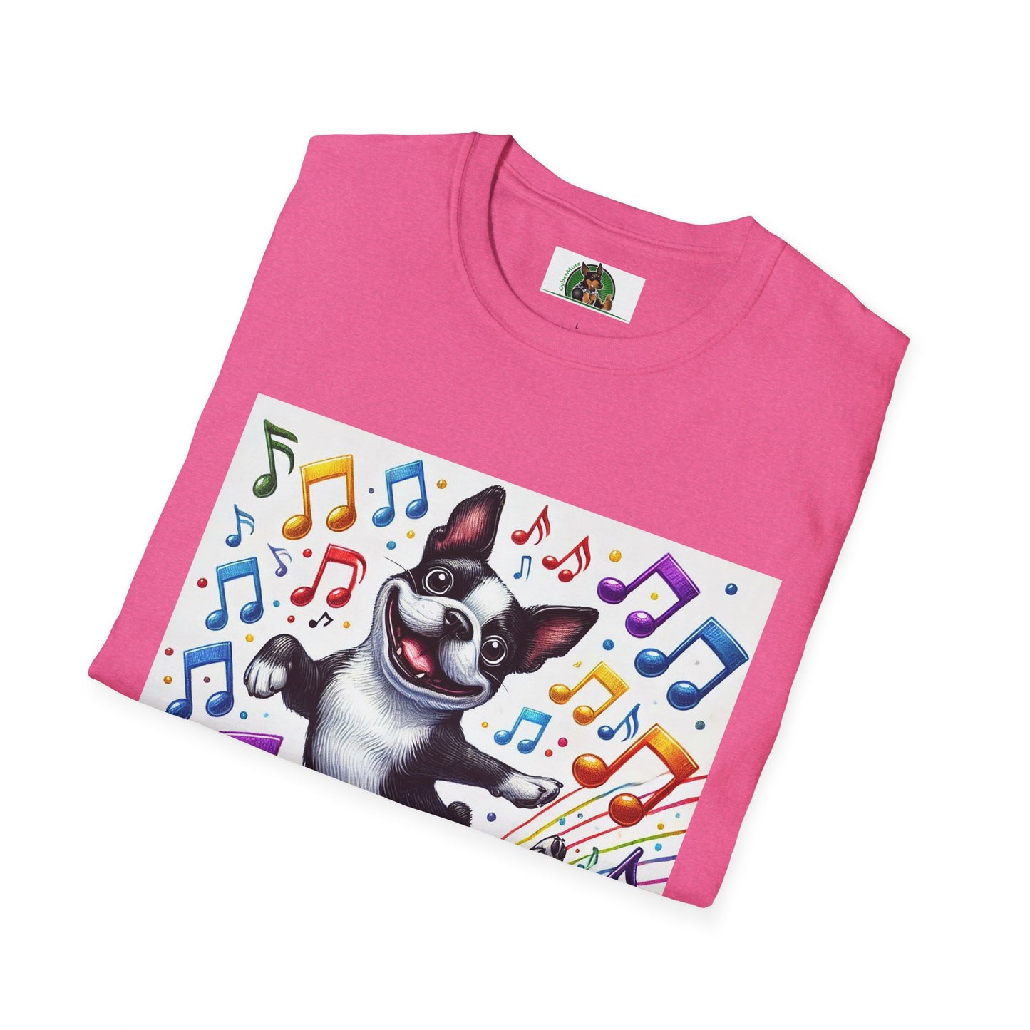 Boston Terrier Dancing Dog T-Shirt