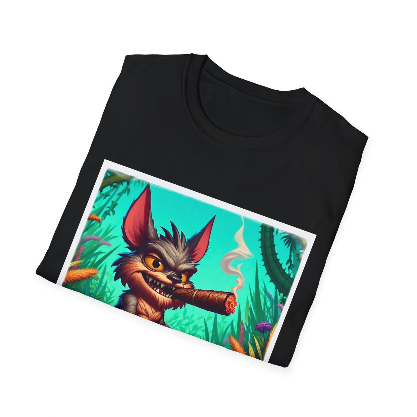 Chupacabra skipping t shirt T-Shirt Printify