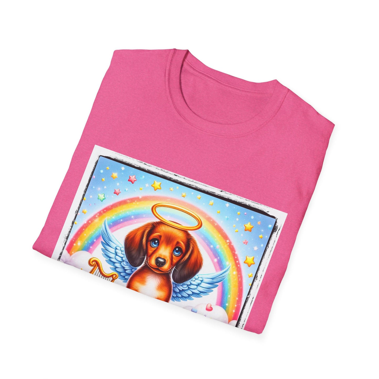 Dachshund pretty angel t shirt
