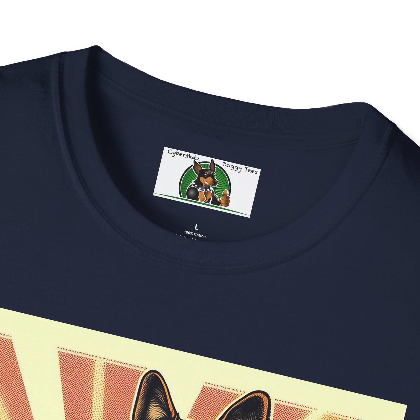 German Shepherd in a Wacky Little Car T-Shirt Printify