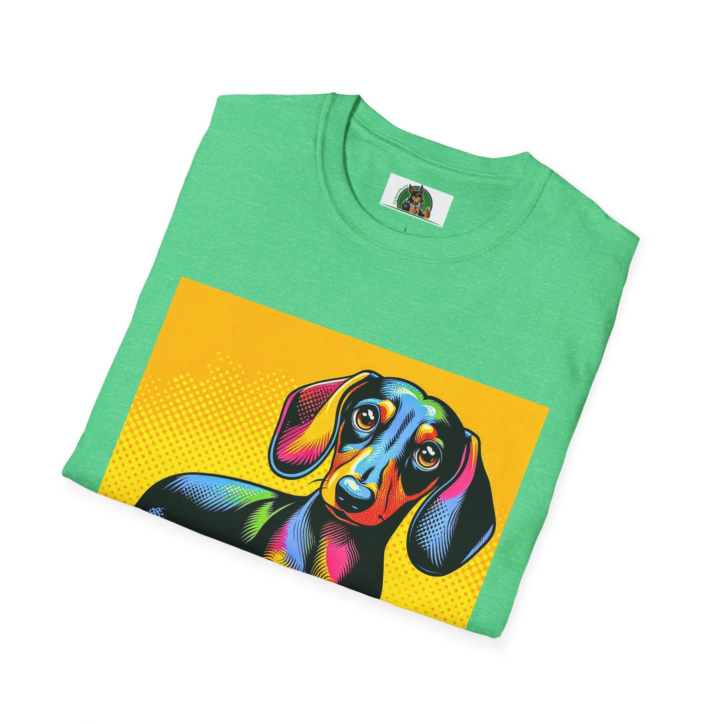 Dachshund colorful puppy t shirt