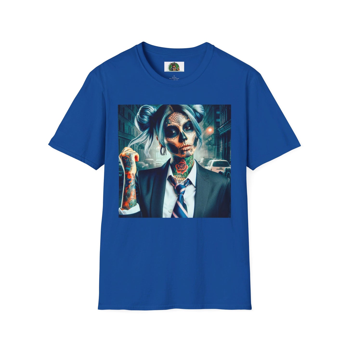 Zombie Girl T-Shirt Printify S Royal