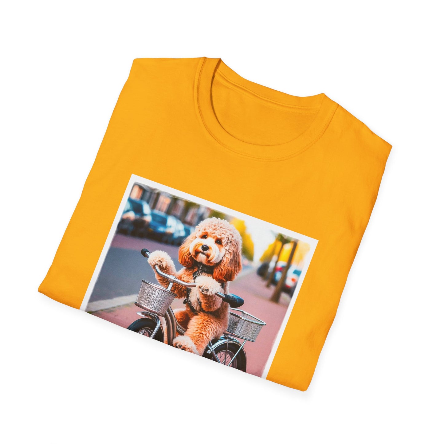 CockerPoo bike stroll t shirt