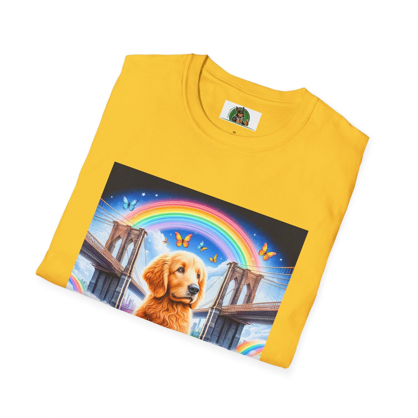 Golden Doodle rainbow shirt
