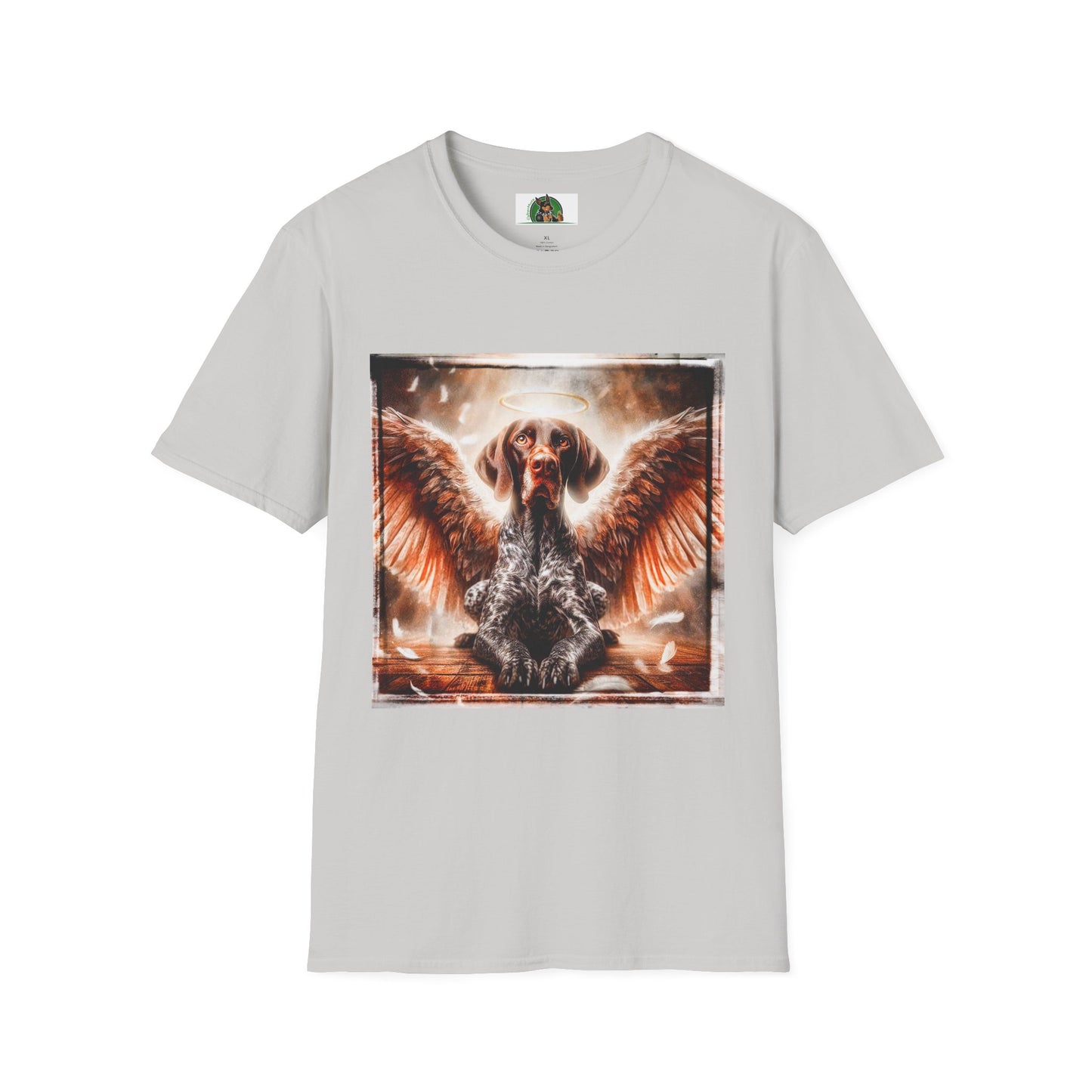 Dog Lover T-Shirt - German Shorthaired Pointer T-Shirt Printify S Ice Grey