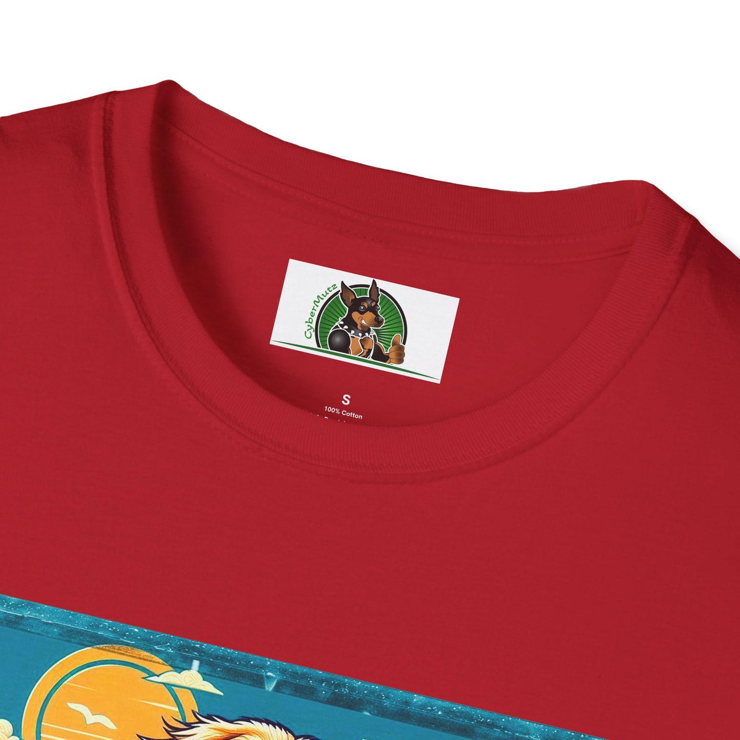 Golden Retriever surfing beauty shirt