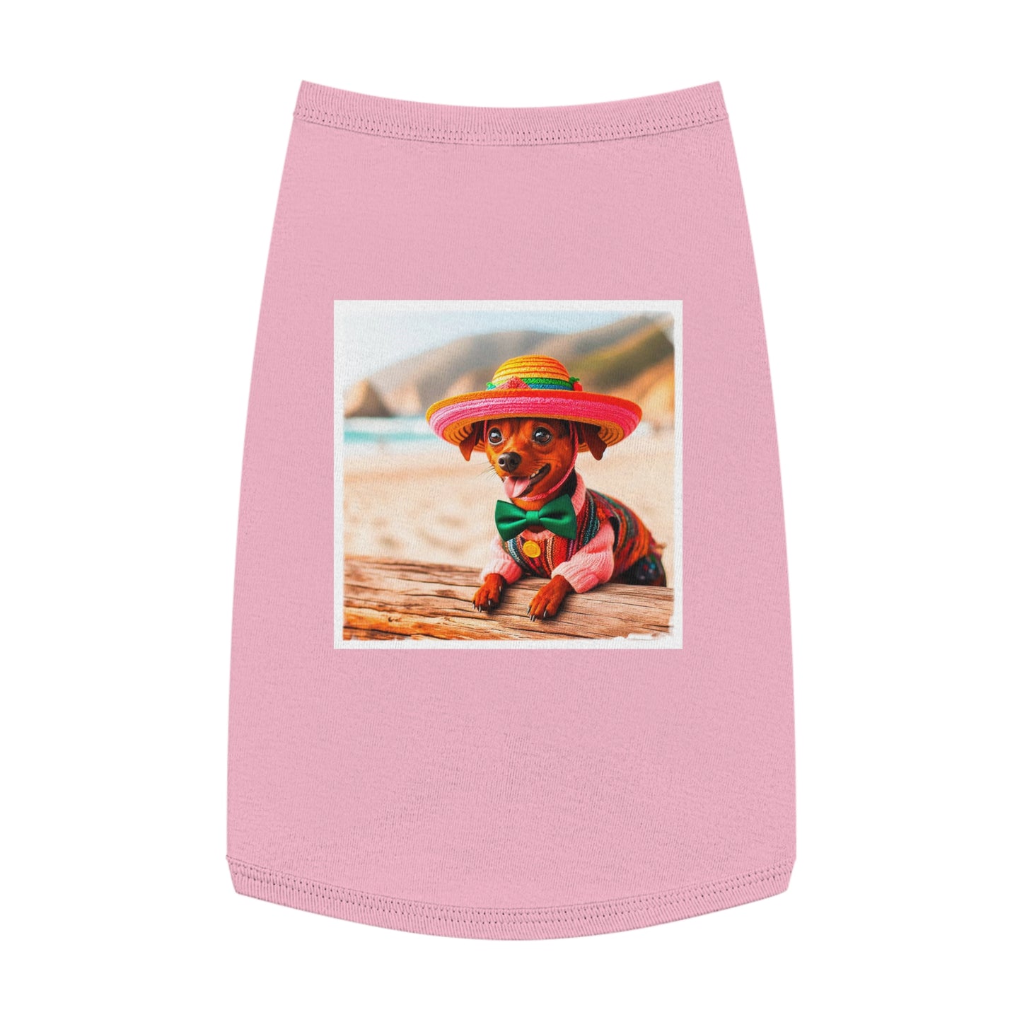 Min Pin Tank Tops cinco de mayo Pets Printify