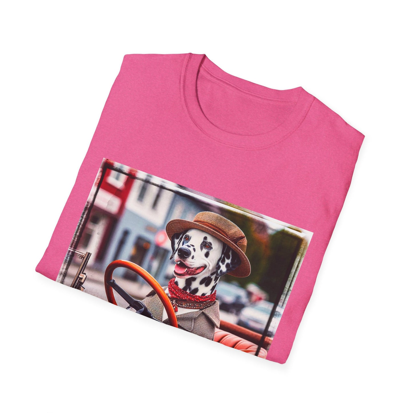 Dalmatian driving and cruising t shirt