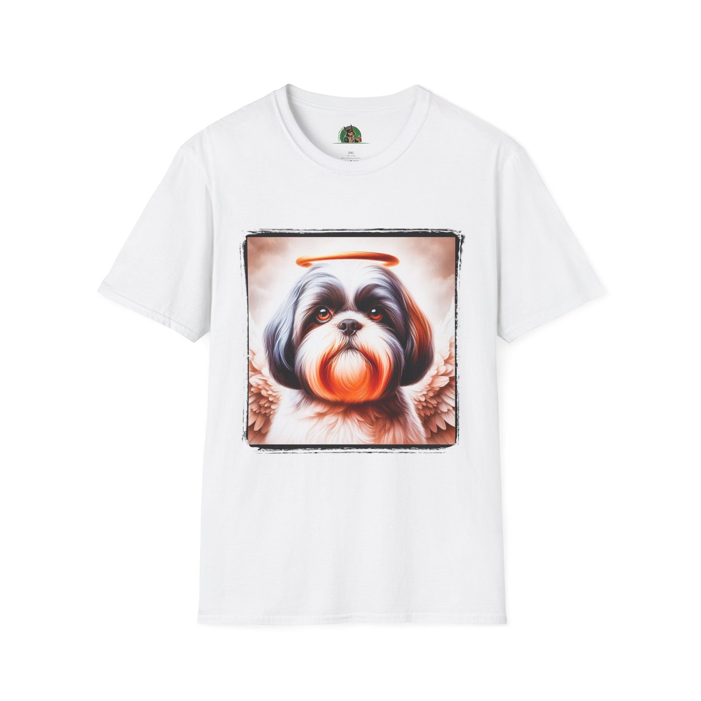Shih Tzu angel shirt T-Shirt Printify XS White