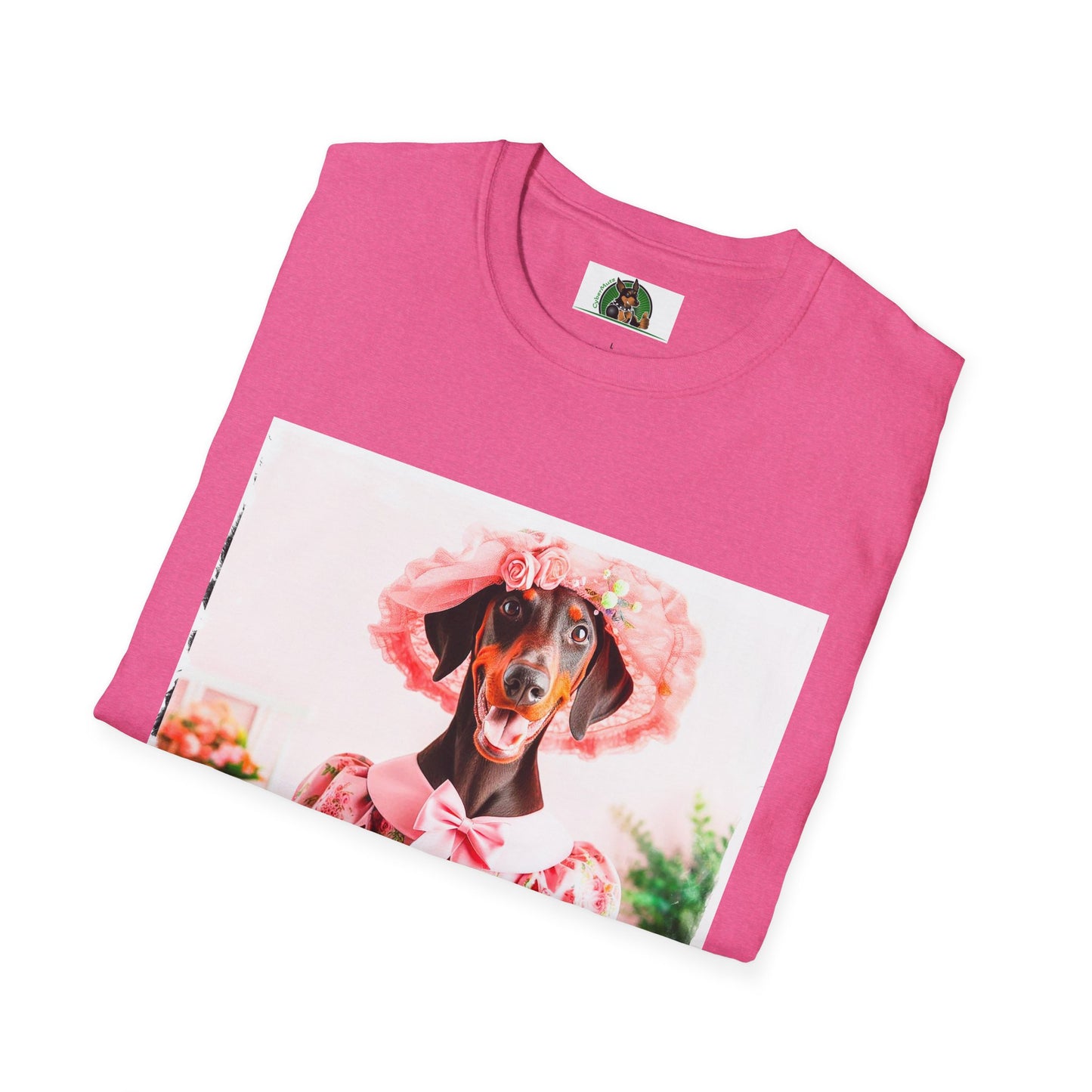 Doberman easter t shirt
