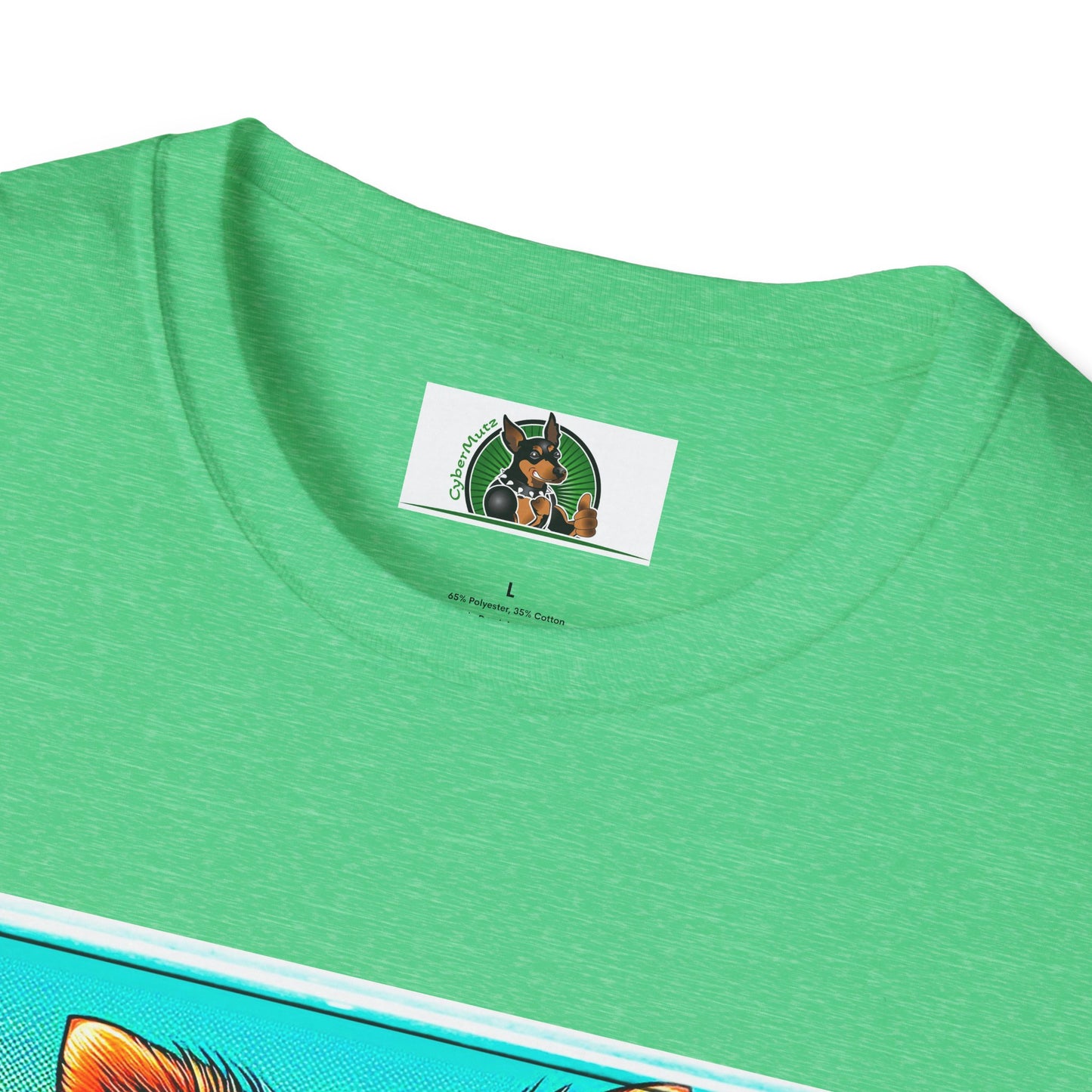 Yorkie flower girl shirt T-Shirt Printify
